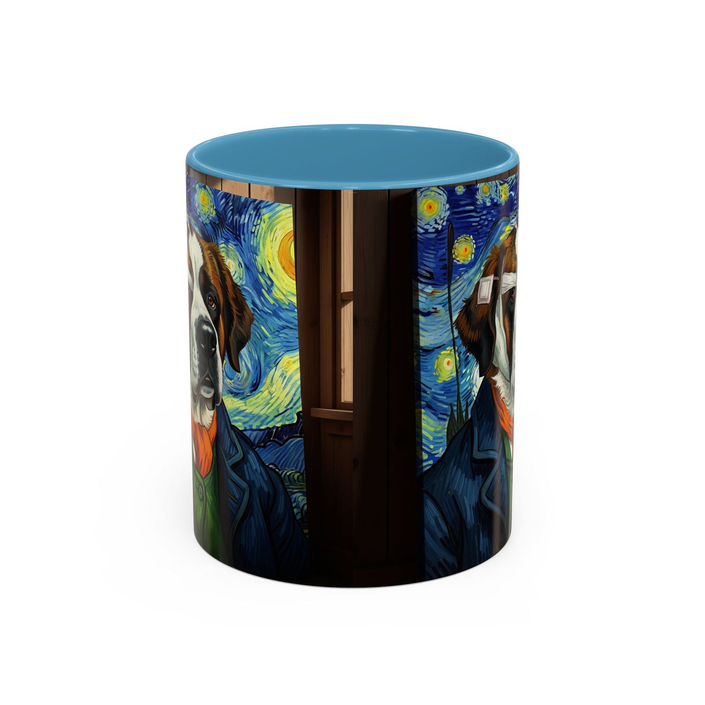 Saint Bernard Accent Coffee Mug - Perfect Gift for Dog Lovers