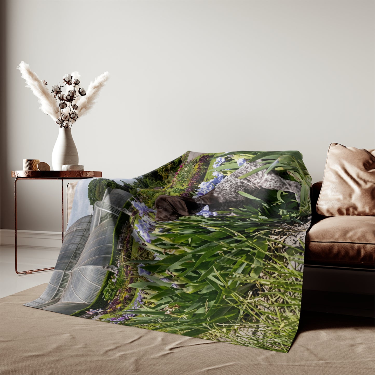 Pointer Dog Blanket