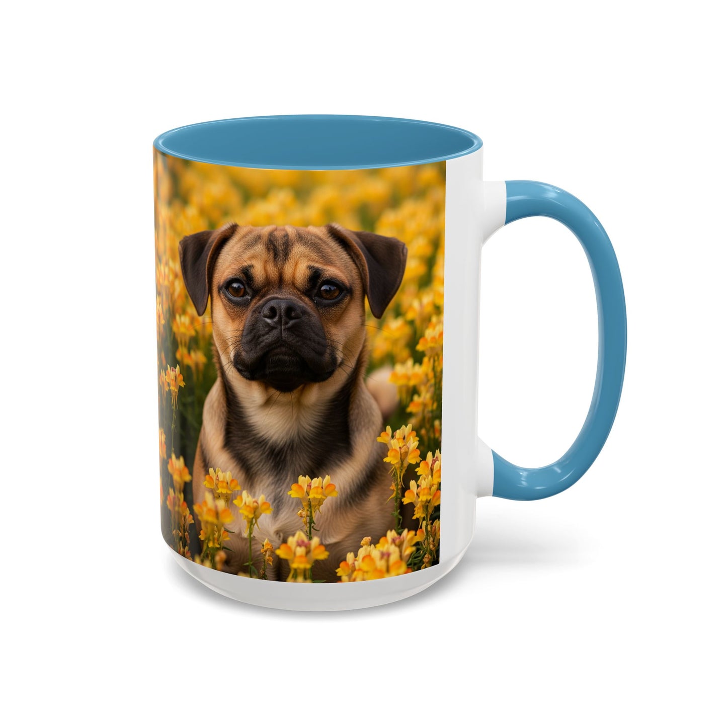 Taza de café con detalles de Puggle: el regalo perfecto para los amantes de los perros