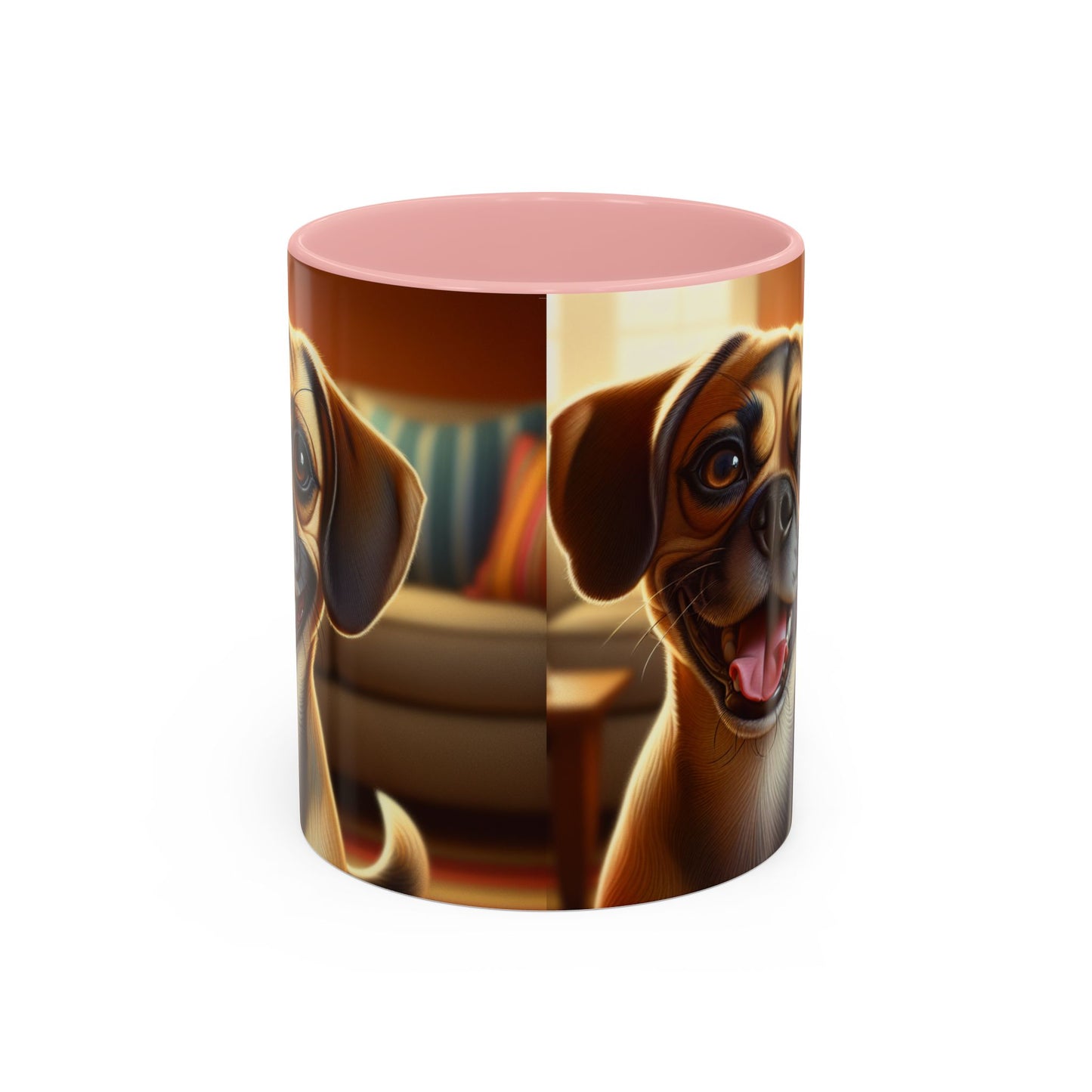 Taza de café con detalles de Puggle: el regalo perfecto para los amantes de los perros