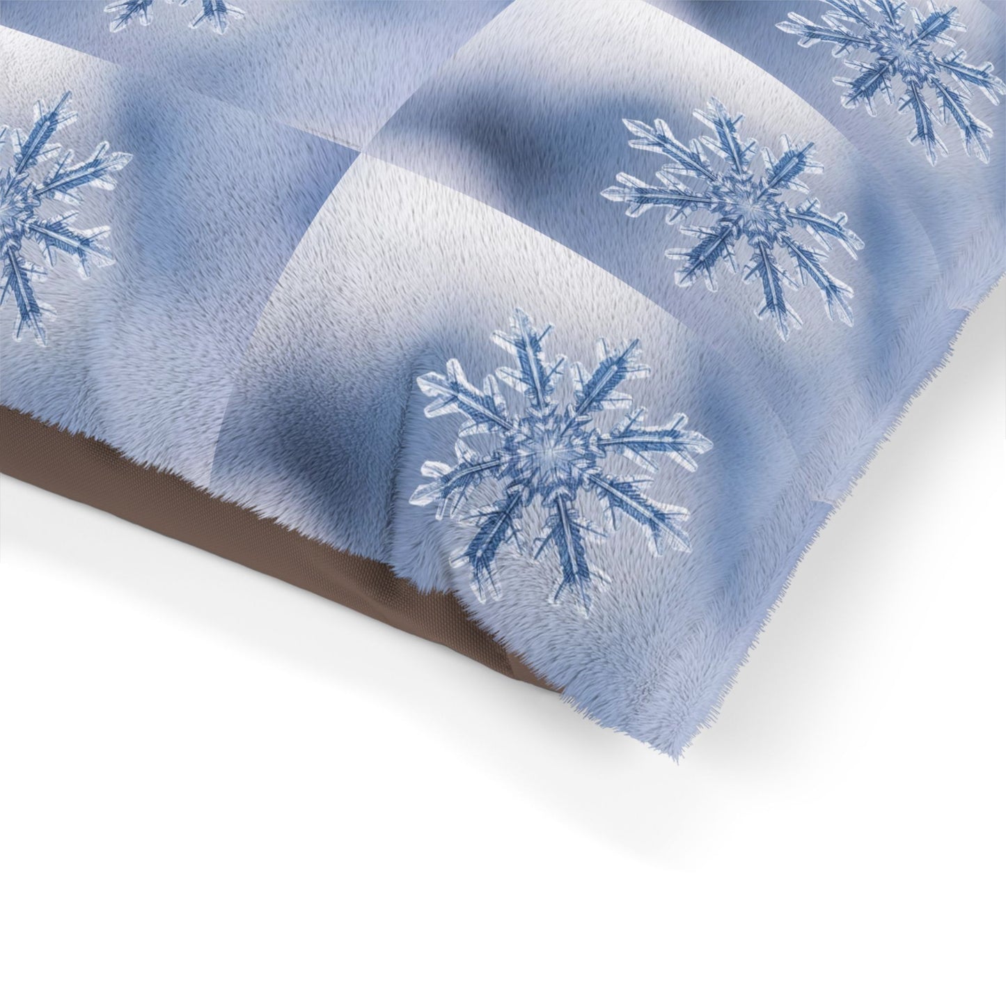 Snowflakes Pet Bed