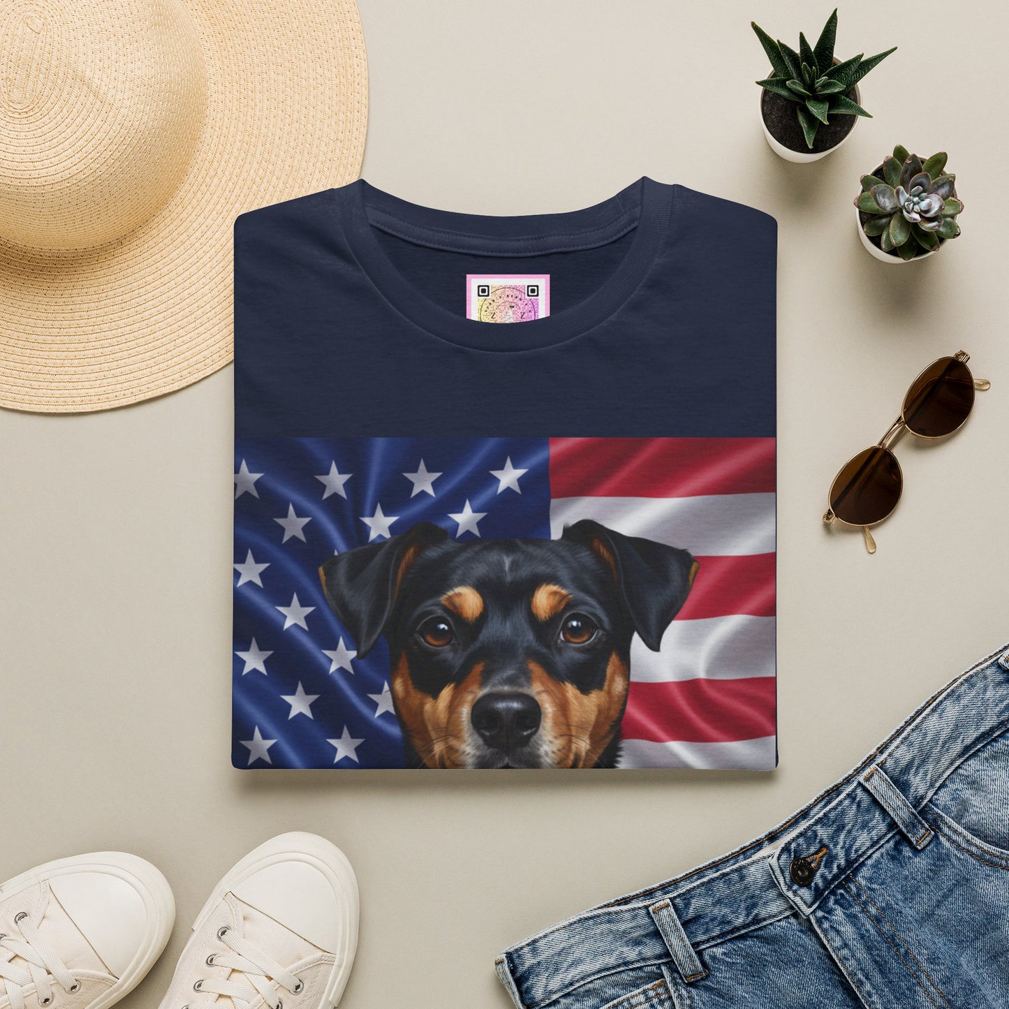 American Flag Championship T‑Shirt