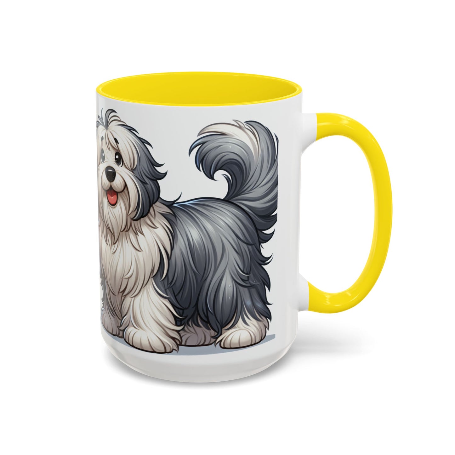 Mug à café à motif de bobtail - Cadeau idéal pour les amoureux des chiens