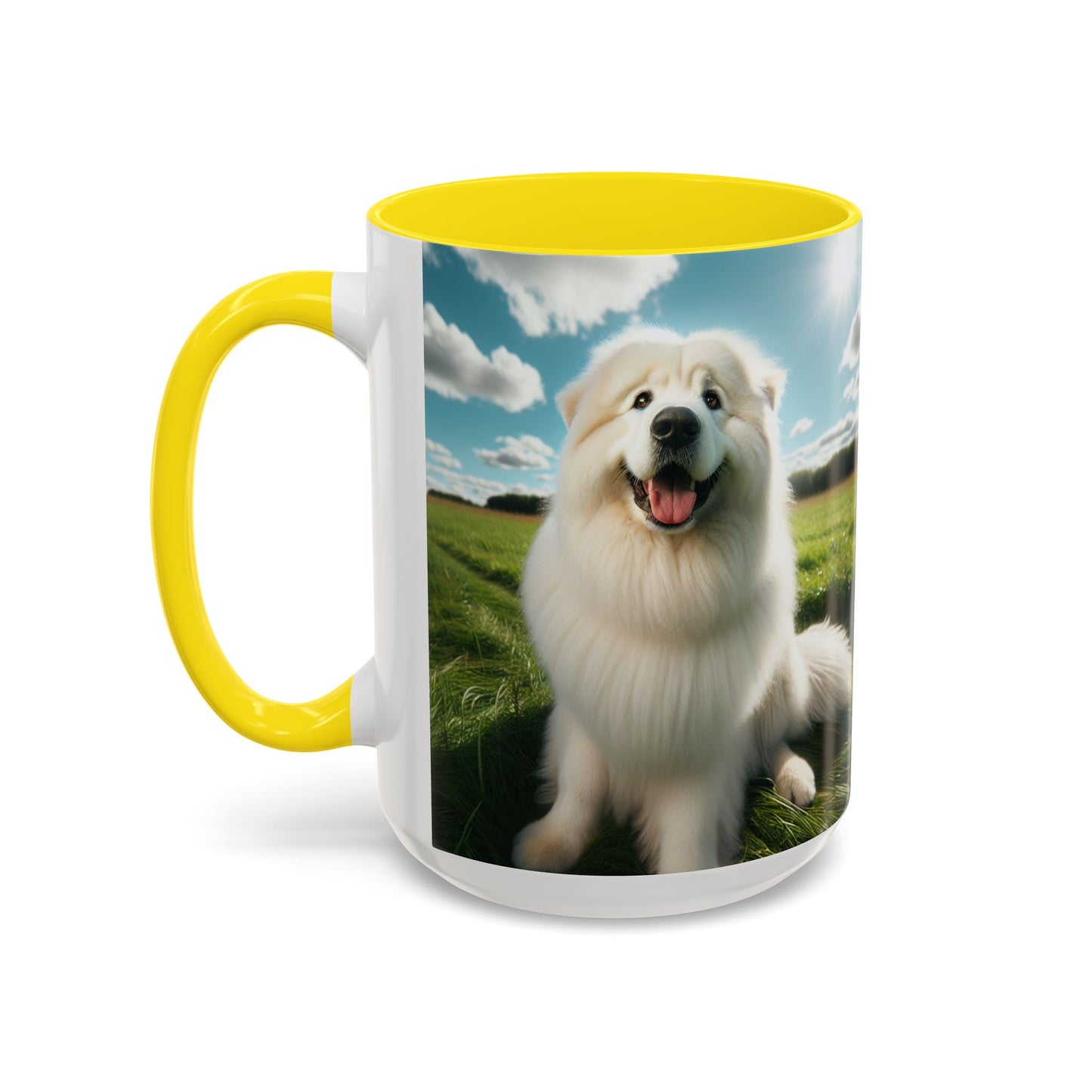 Mug à café à motif de berger de Maremme - Le cadeau idéal pour les amoureux des chiens