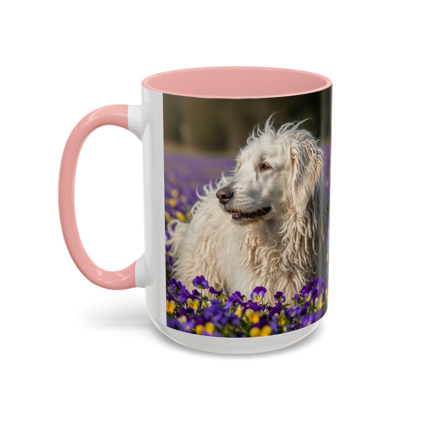Taza de café con detalles de Komondor: el regalo perfecto para los amantes de los perros