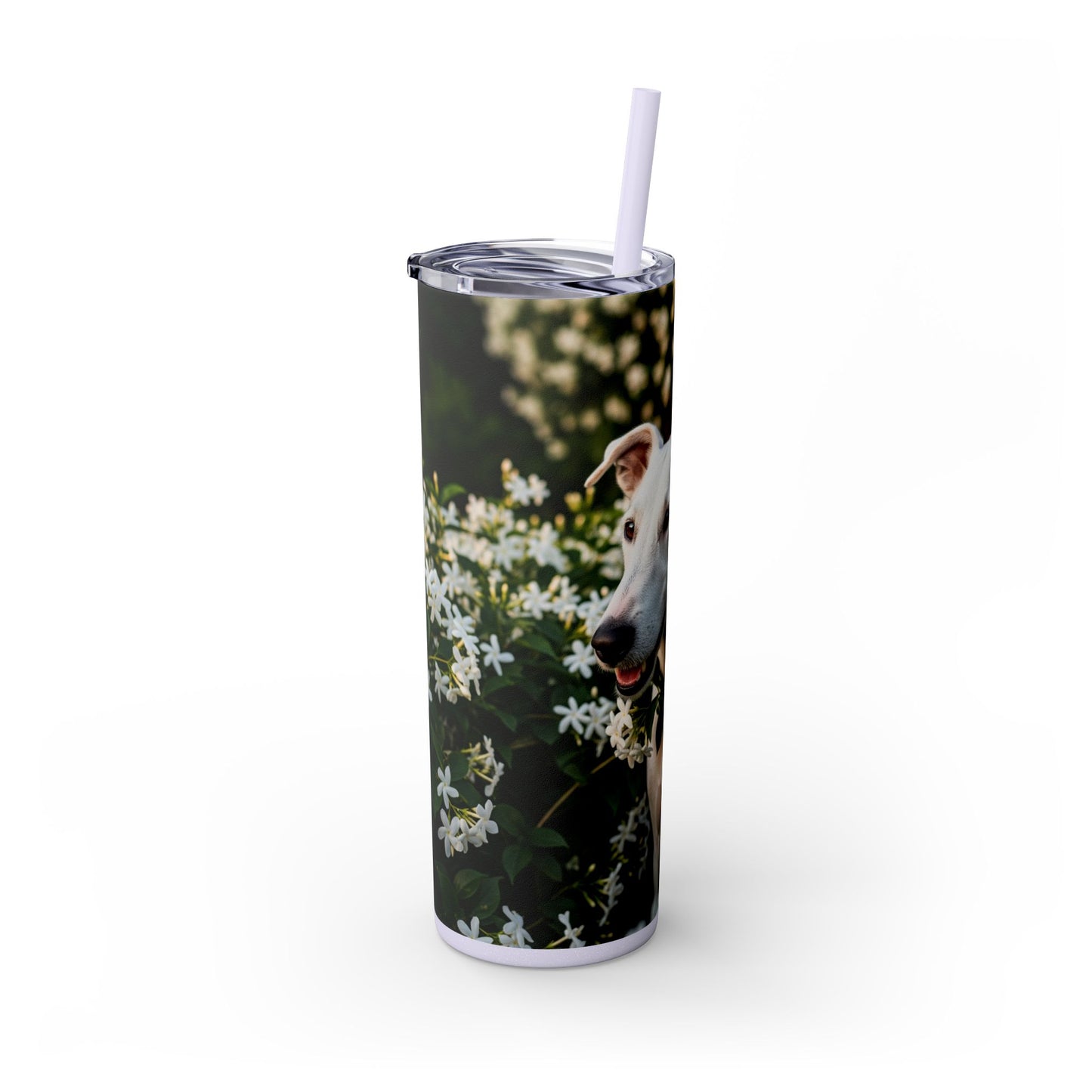 Gull Terrier Tumbler with Straw, 20oz