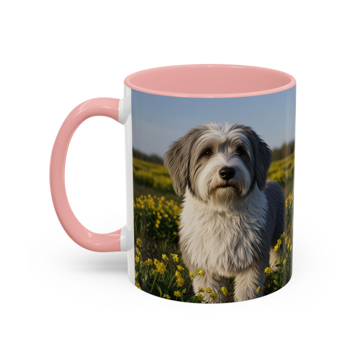 Taza de café con diseño de perro pastor polaco de las tierras bajas: el regalo perfecto para los amantes de los perros.
