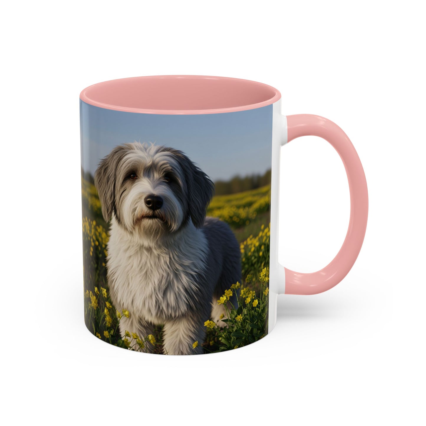 Taza de café con diseño de perro pastor polaco de las tierras bajas: el regalo perfecto para los amantes de los perros.