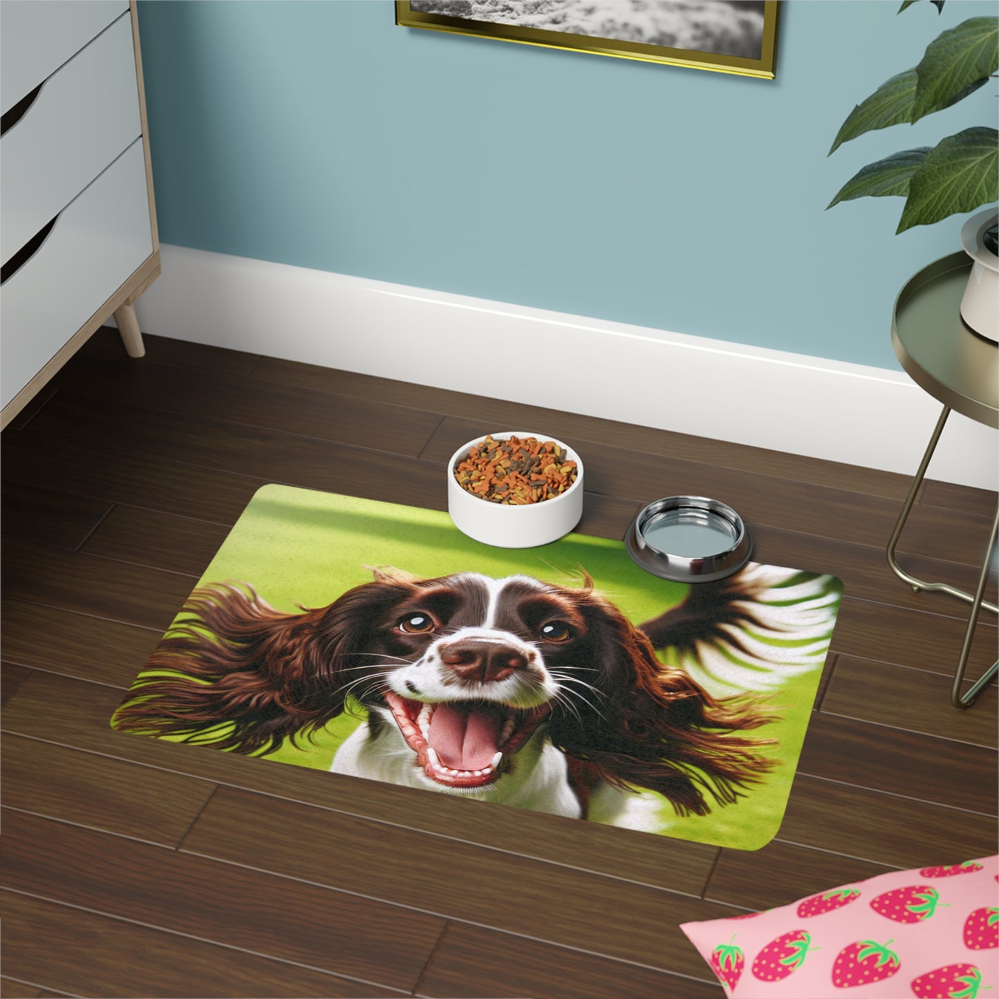 Pet Food Mat (12x18) - English Springer Spaniel