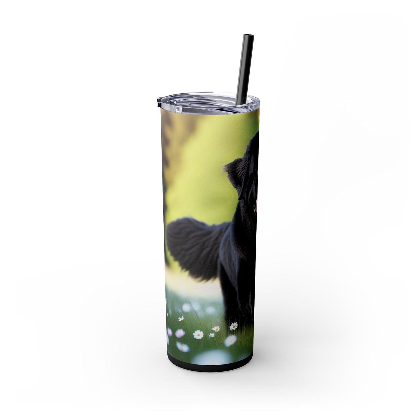 Newfoundland Skinny Tumbler with Straw, 20oz