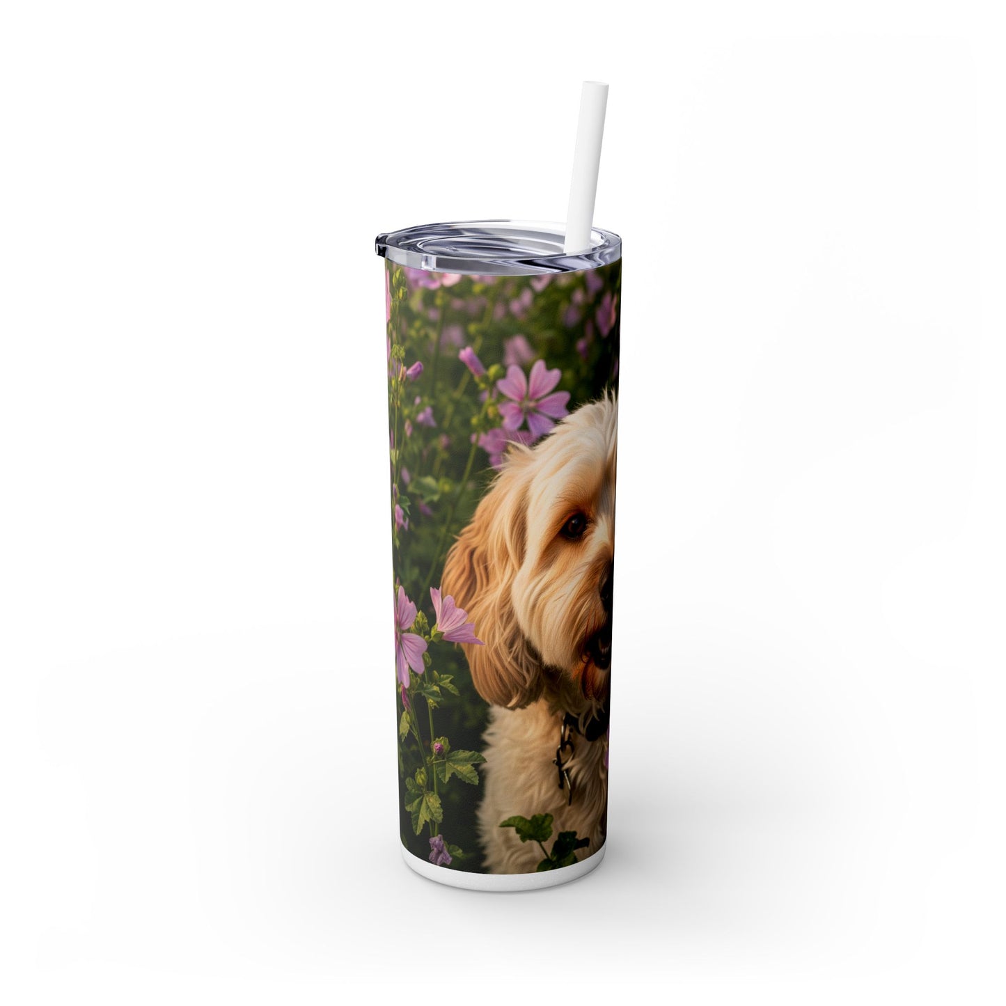 Gobelet Cockapoo avec paille, 590 ml