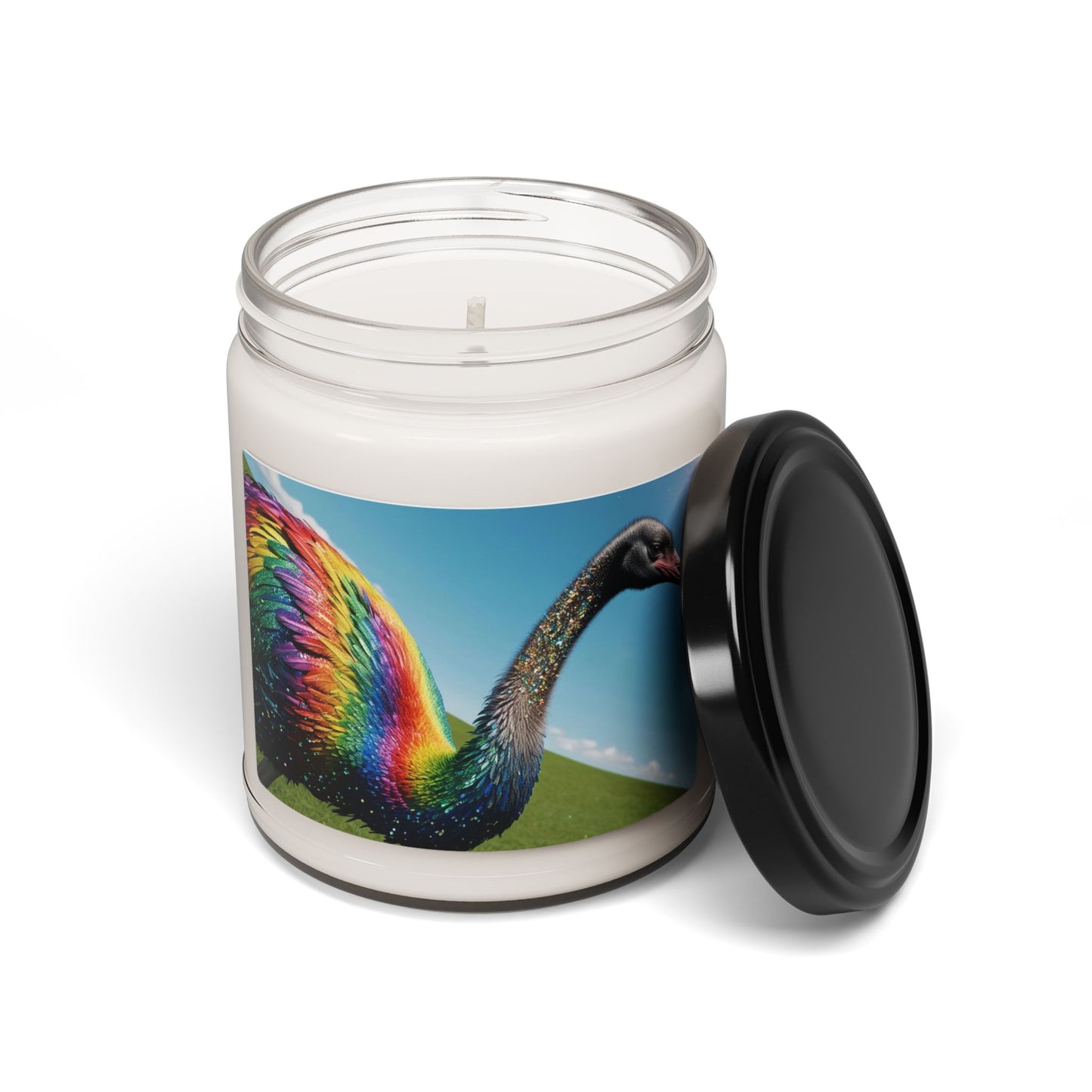 Rainbow Emu- Scented Soy Candle, 9oz