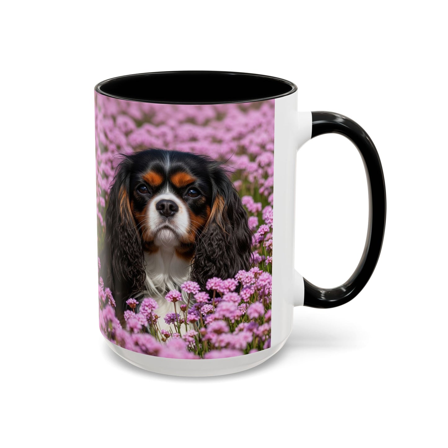 Taza de café con detalles de King Charles Spaniel: el regalo perfecto para los amantes de los perros.