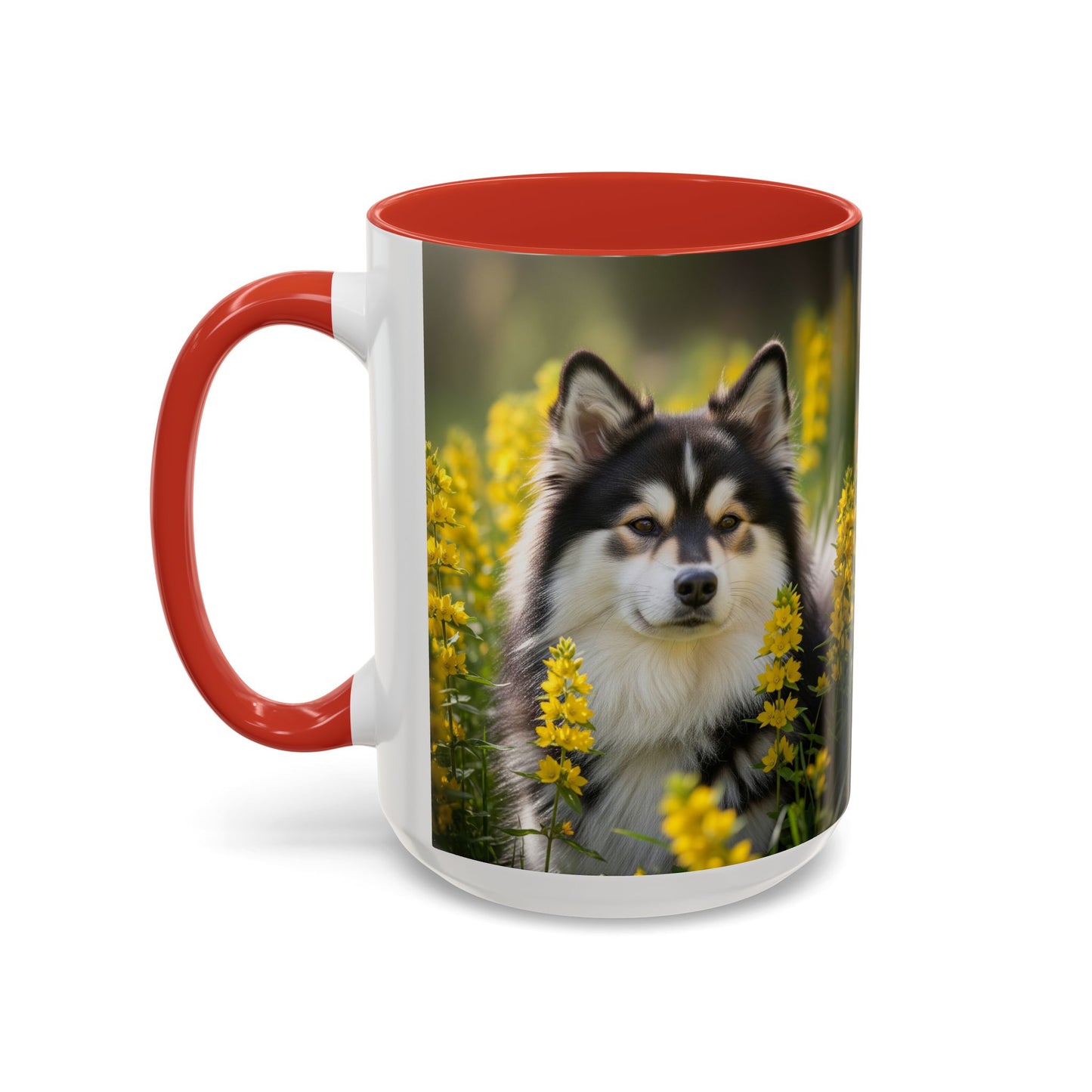 Taza con diseño de perro lapón sueco: el regalo perfecto para los amantes de los perros.