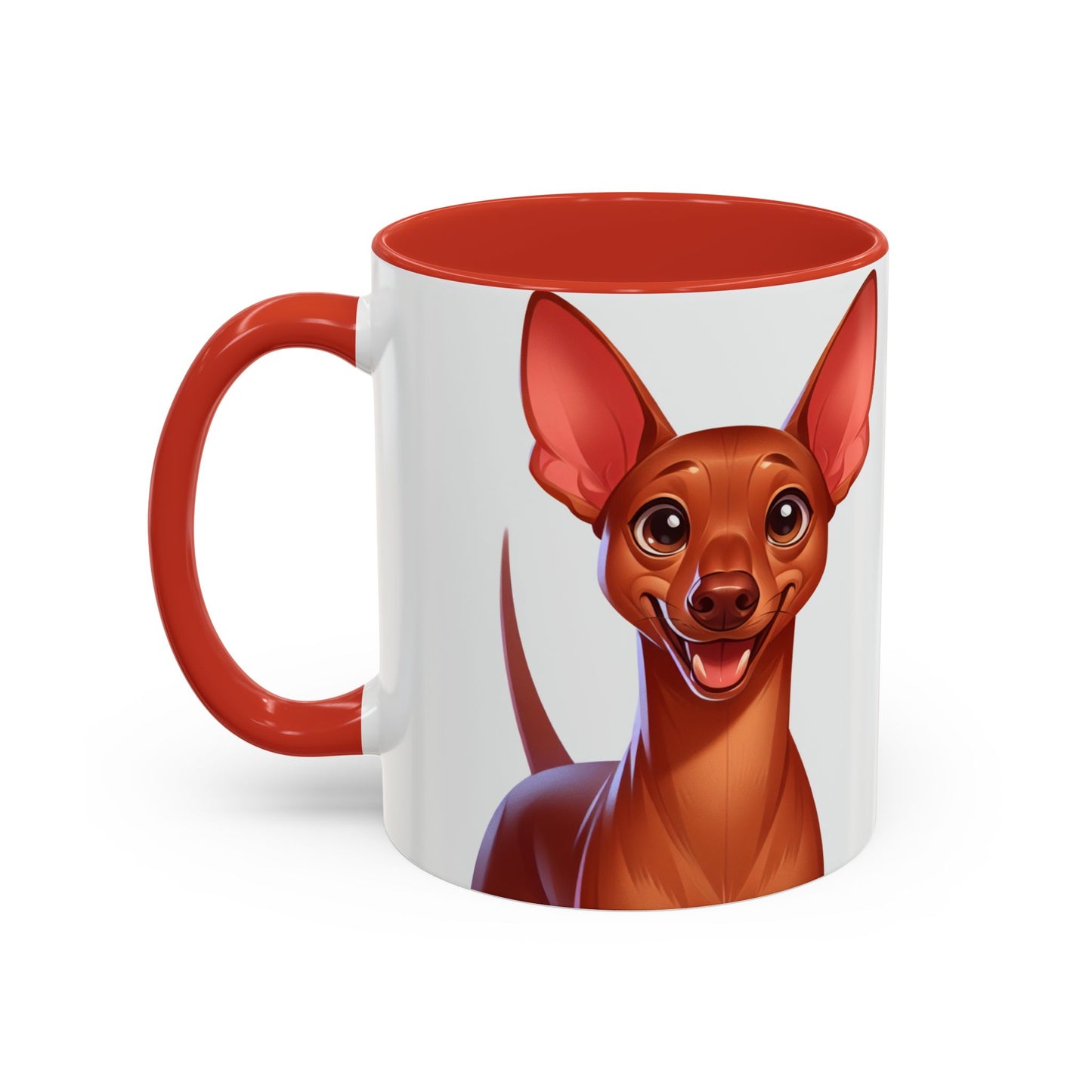Cirneco dell'Etna Accent Coffee Mug - Perfect Gift for Dog Lovers