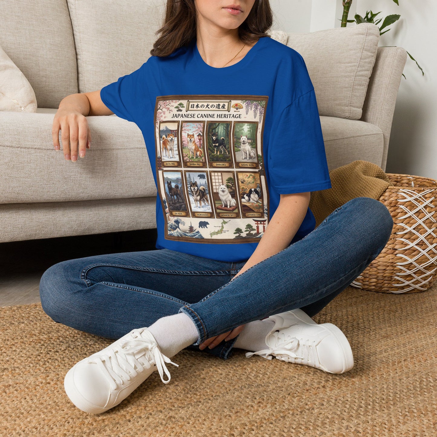 Japanese Canine Heritage Tee Shirt