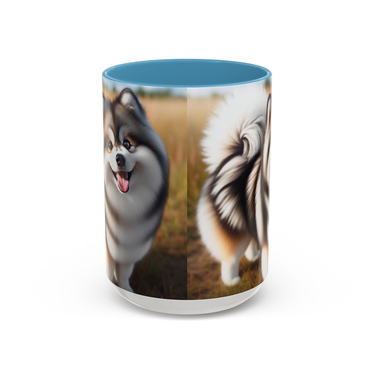 Taza de café con detalles de Pomsky: el regalo perfecto para los amantes de los perros