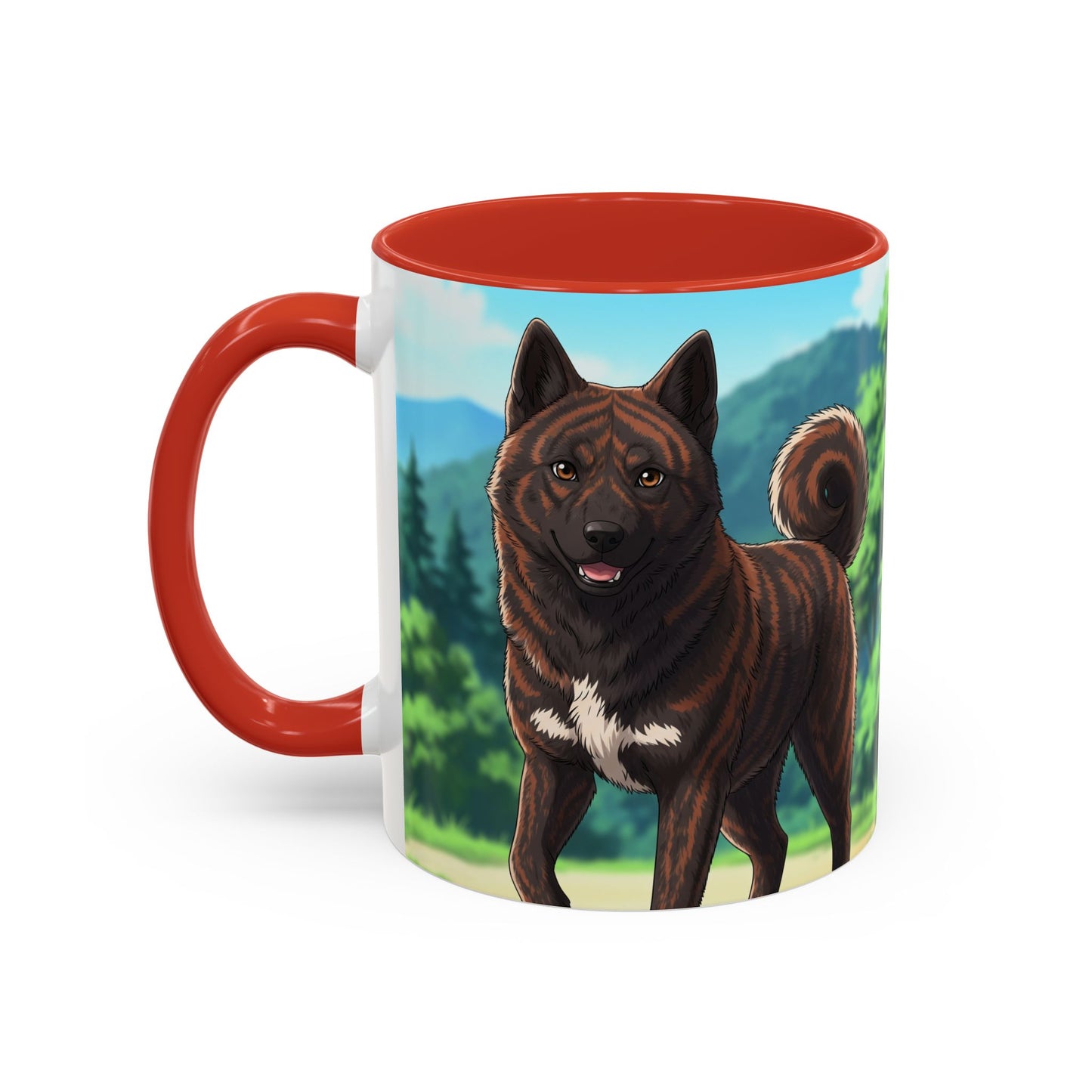 Mug à café Kai Ken Accent - Le cadeau idéal pour les amoureux des chiens