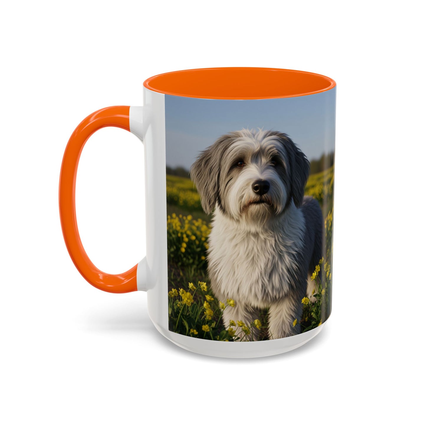 Taza de café con diseño de perro pastor polaco de las tierras bajas: el regalo perfecto para los amantes de los perros.