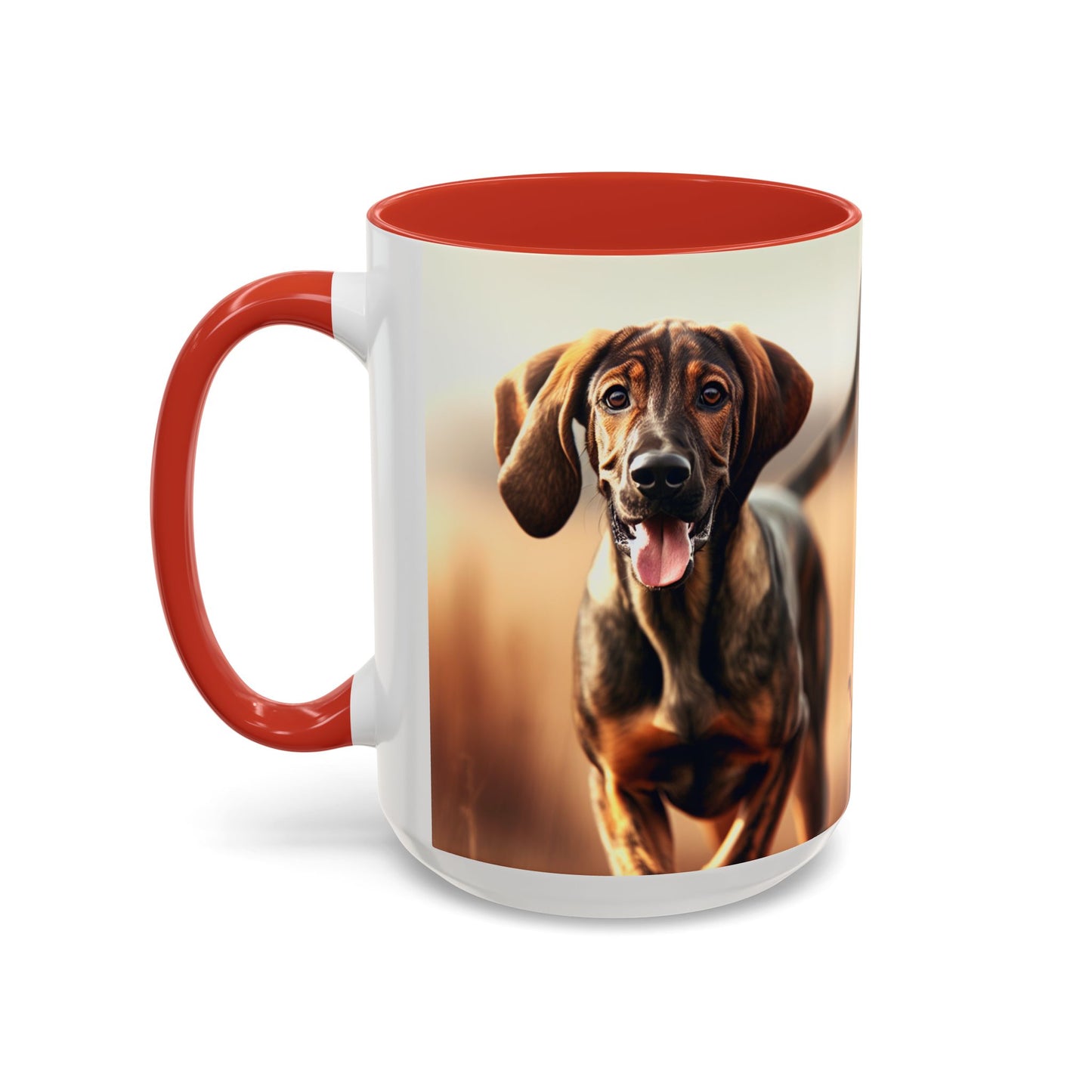 Taza de café con detalles de Plott Hound: el regalo perfecto para los amantes de los perros