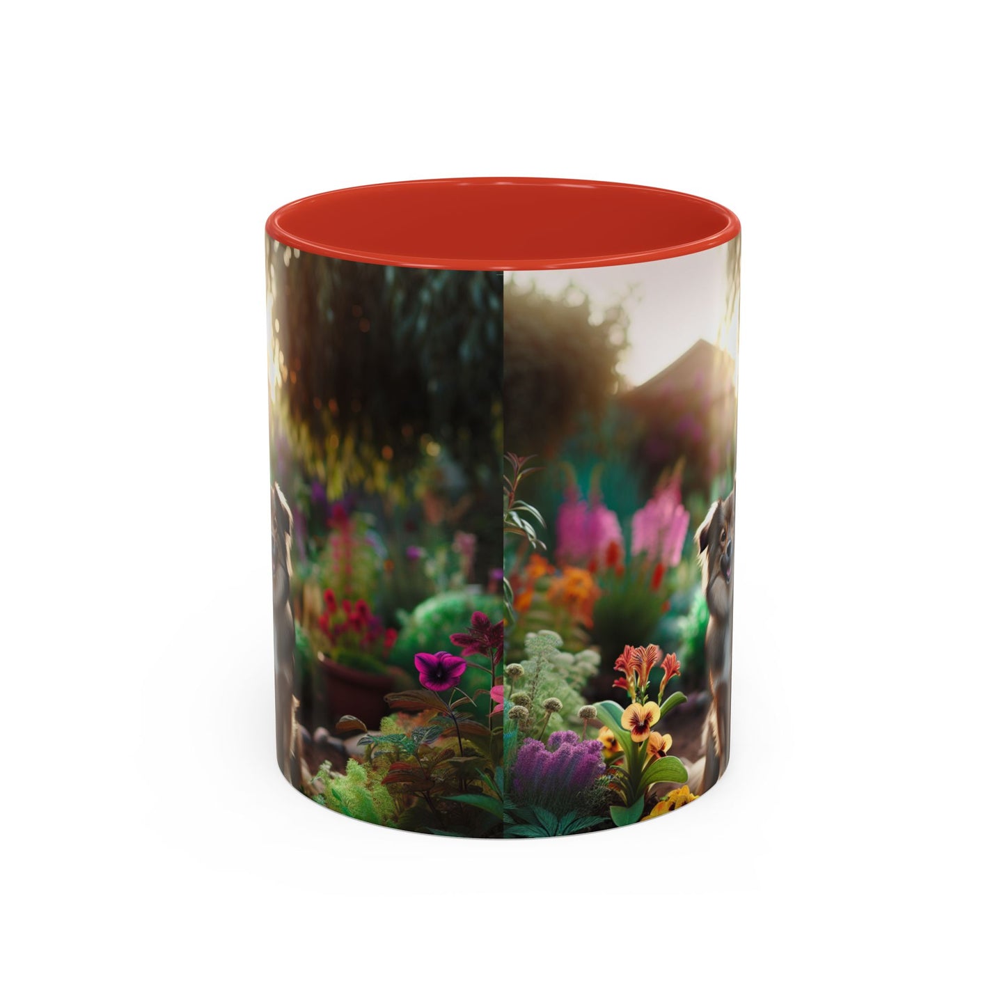 Taza de café con orquídea inca peruana: el regalo perfecto para los amantes de los perros.