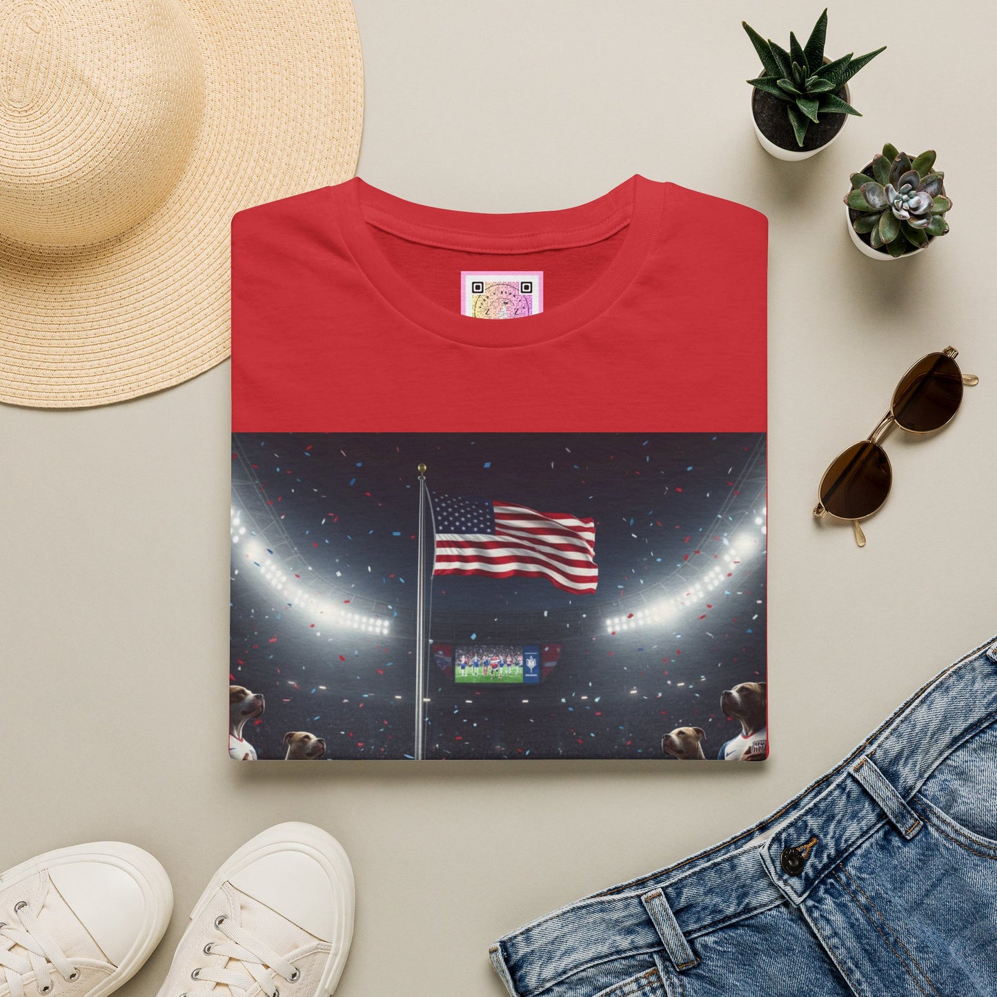 American Flag Championship T‑Shirt