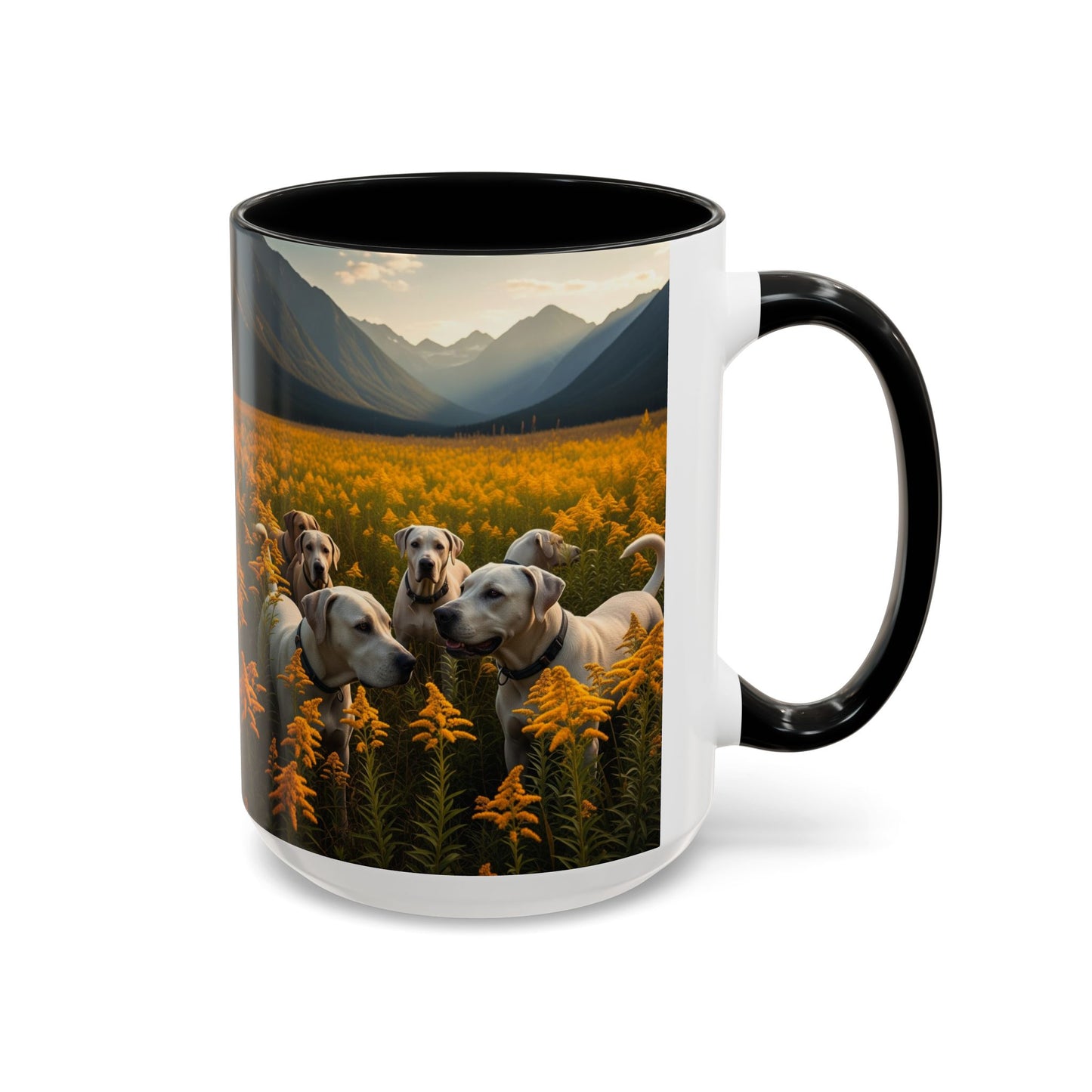 Taza de café con detalles de Mountain Cur: el regalo perfecto para los amantes de los perros