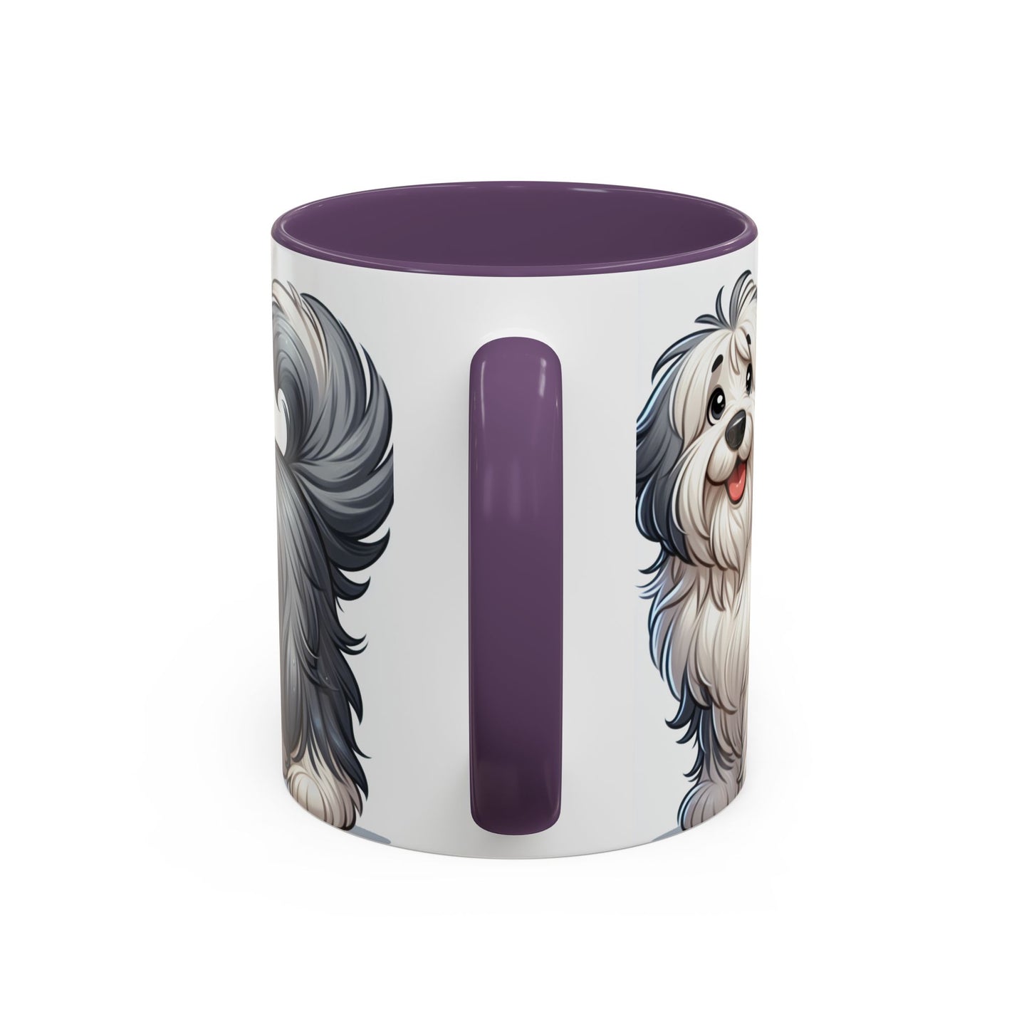 Mug à café à motif de bobtail - Cadeau idéal pour les amoureux des chiens