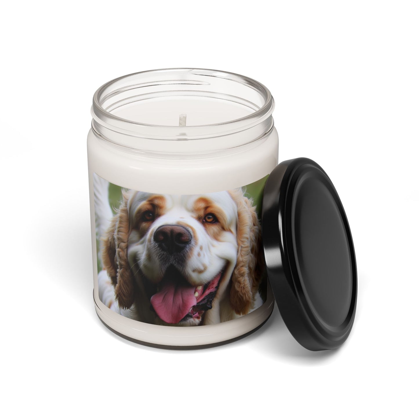 Clumber Spaniel- Scented Soy Candle, 9oz