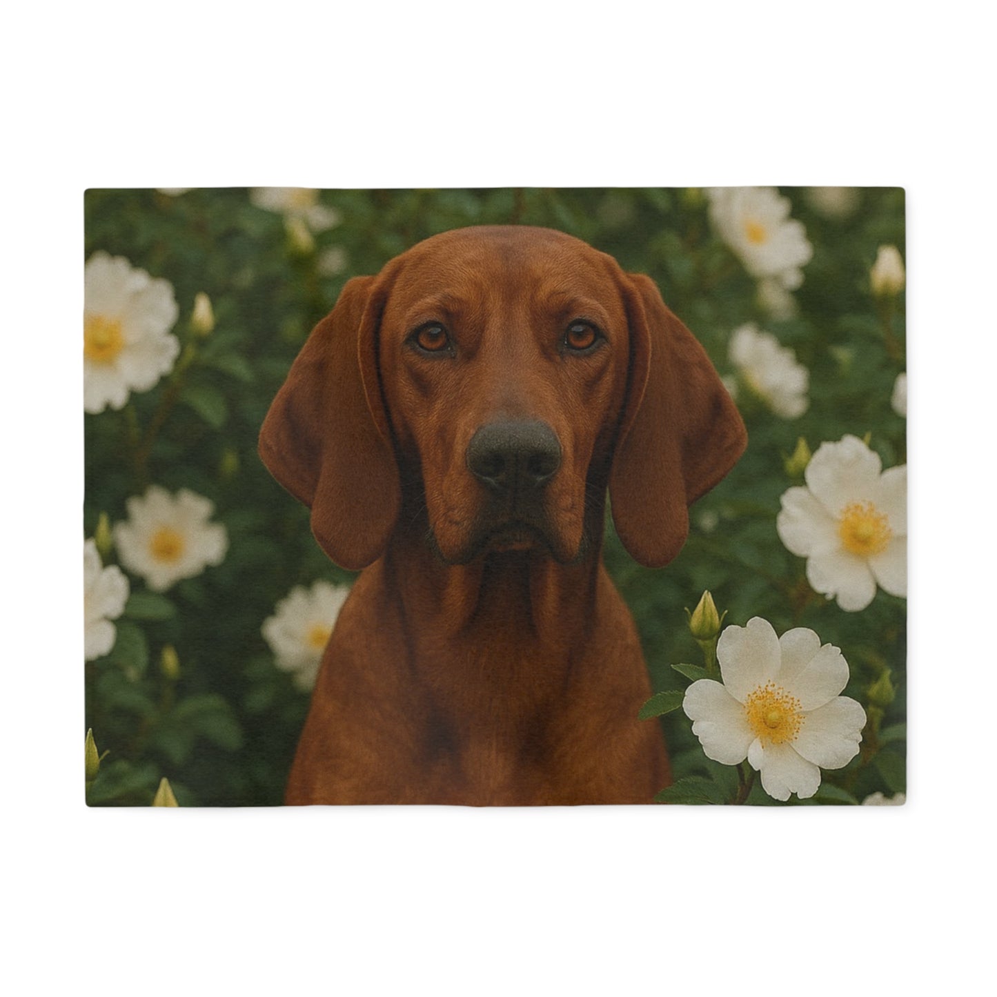 Manta de sudadera con diseño de Redbone Coonhound