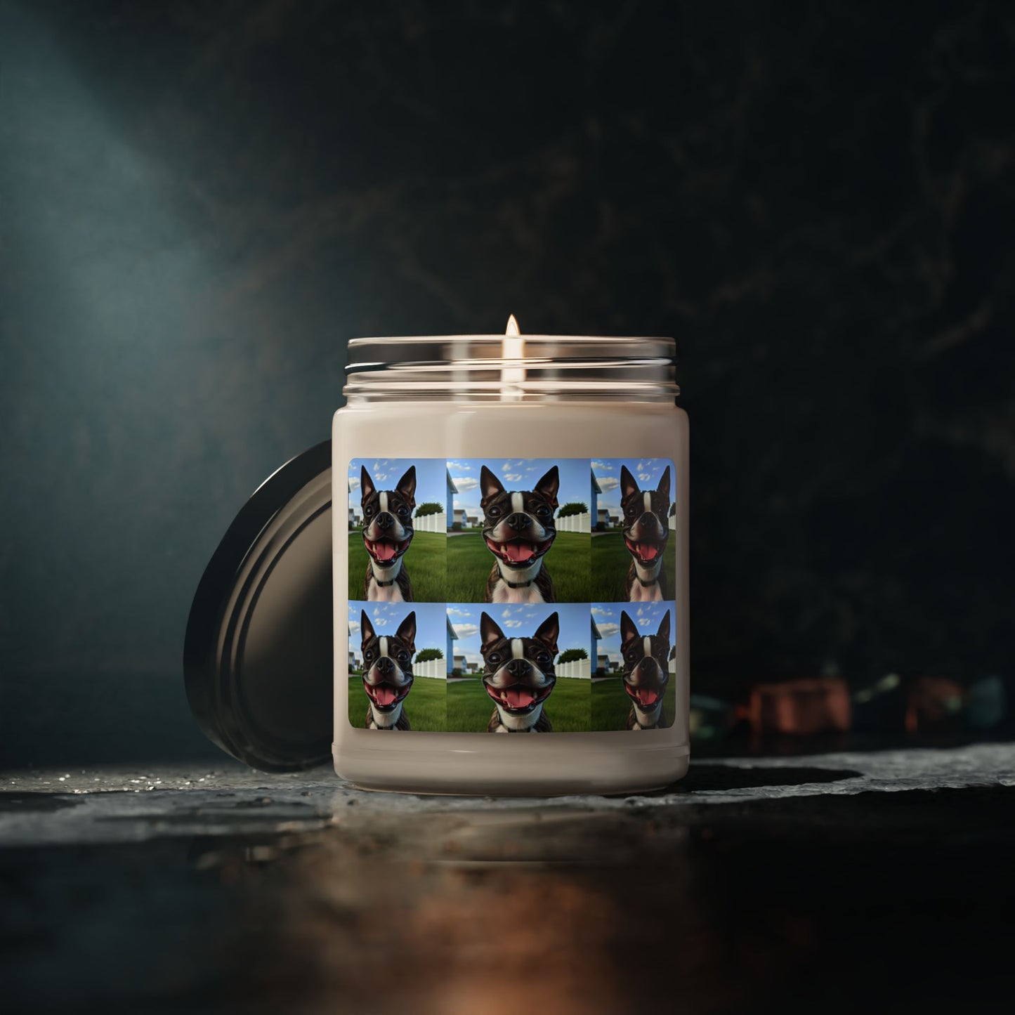 Boston Terrier- Scented Soy Candle, 9oz