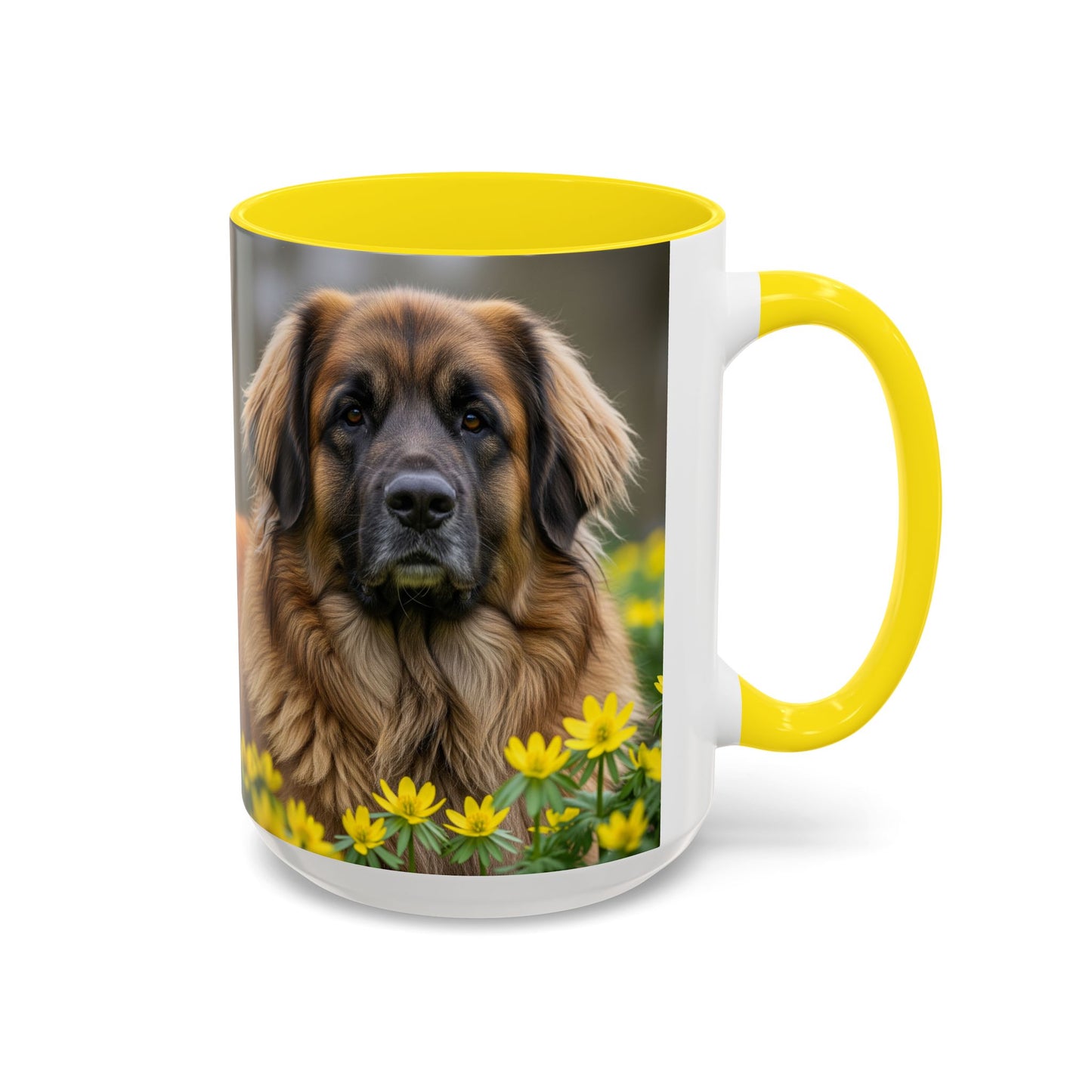 Taza con detalles de Leonberger: el regalo perfecto para los amantes de los perros