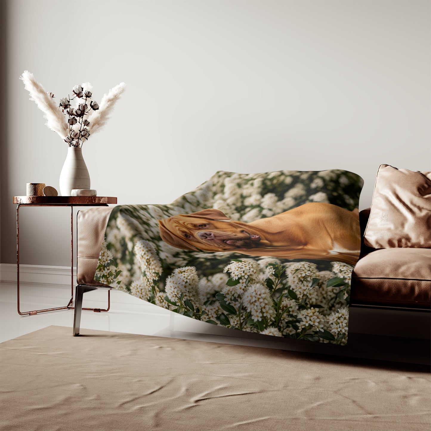 Dogue de Bordeaux Sweatshirt Blanket