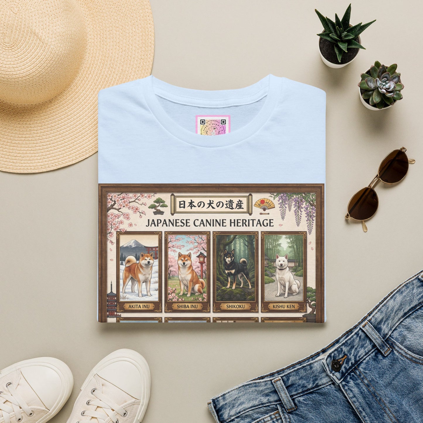 Japanese Canine Heritage Tee Shirt