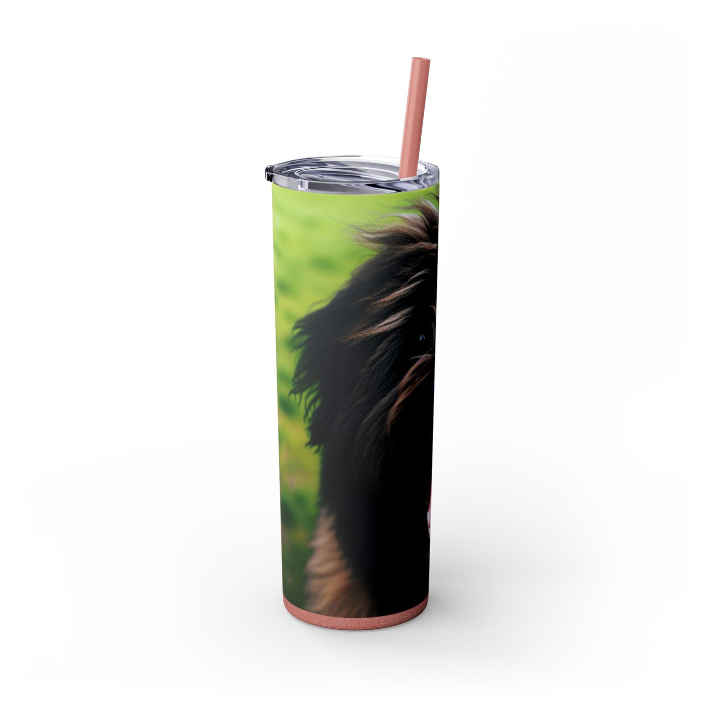 Bouvier des Ardennes Tumbler with Straw, 20oz