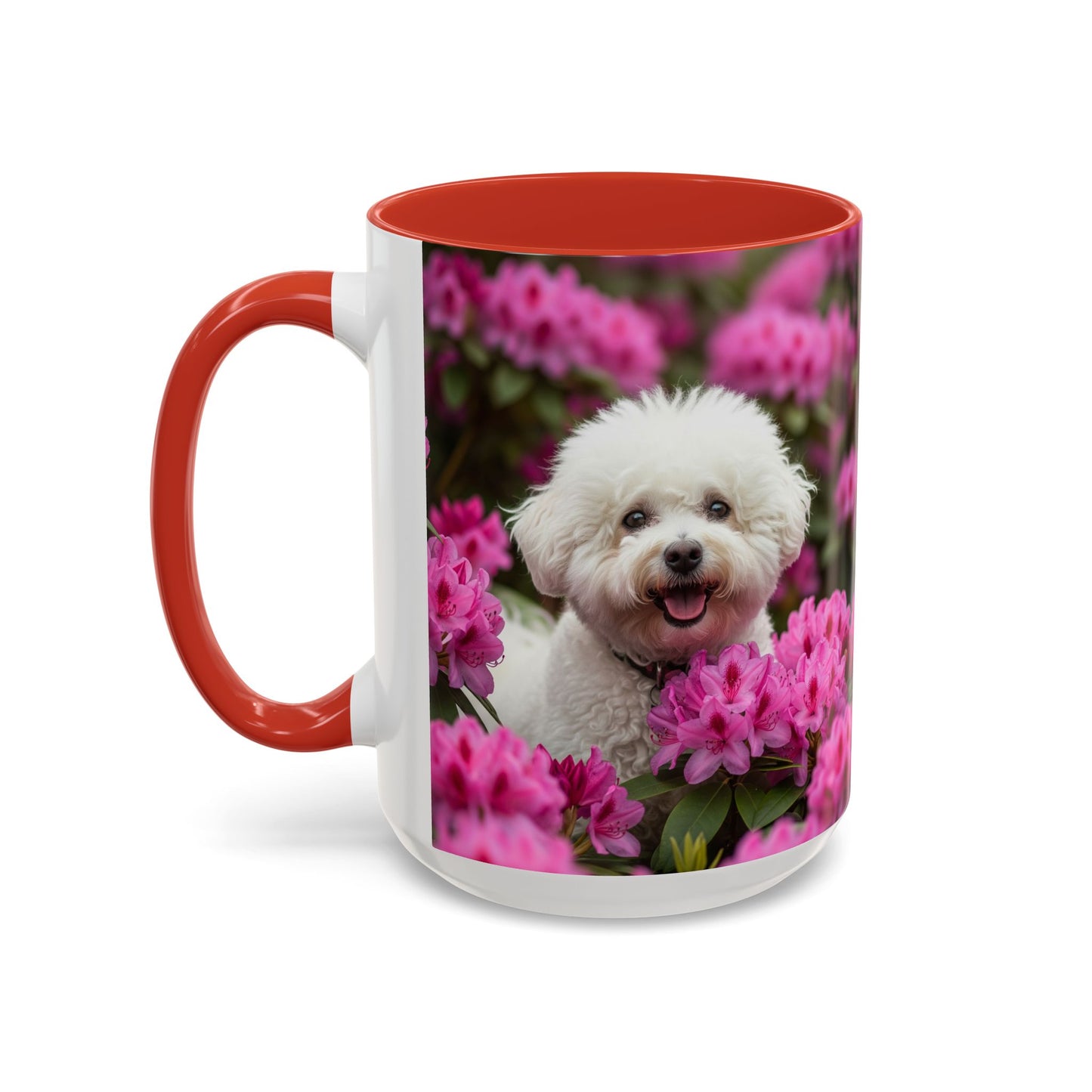 ! Bichon Frise Accent Mug – Ceramic Coffee Cup