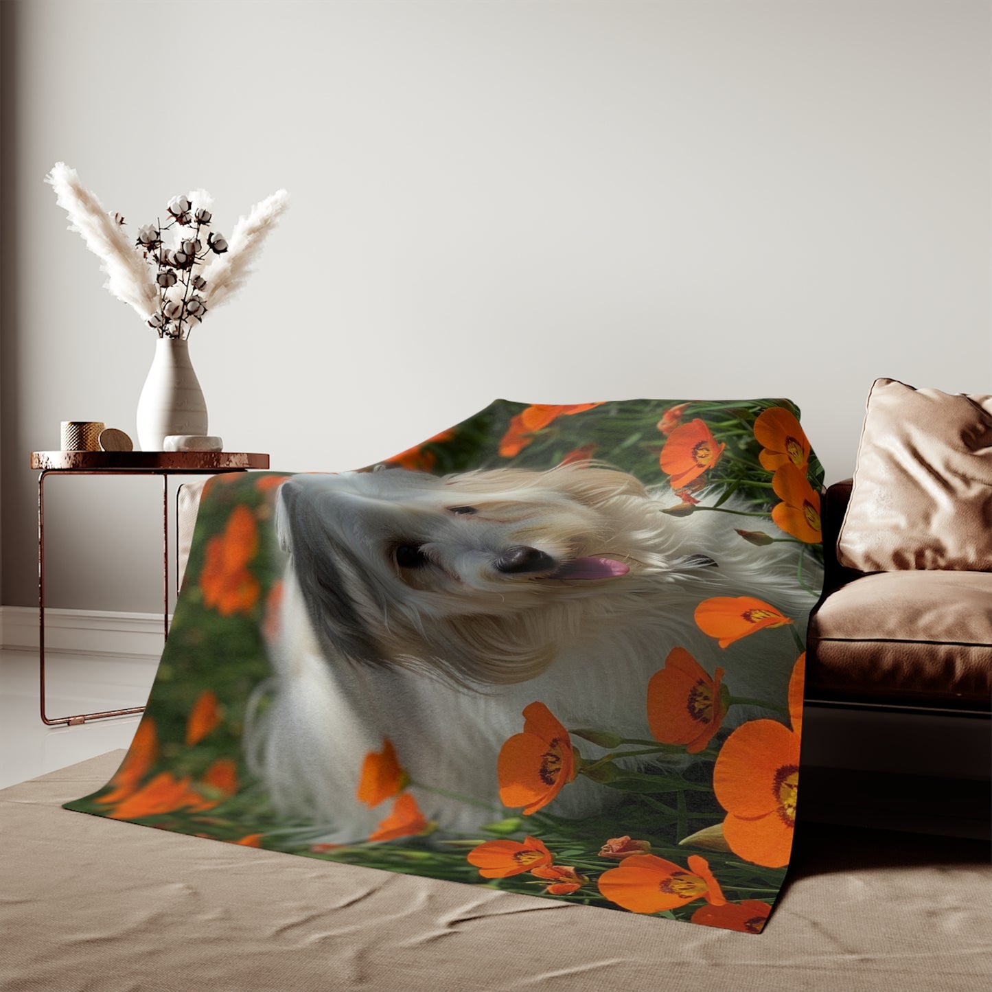 Havanese Sweatshirt Blanket