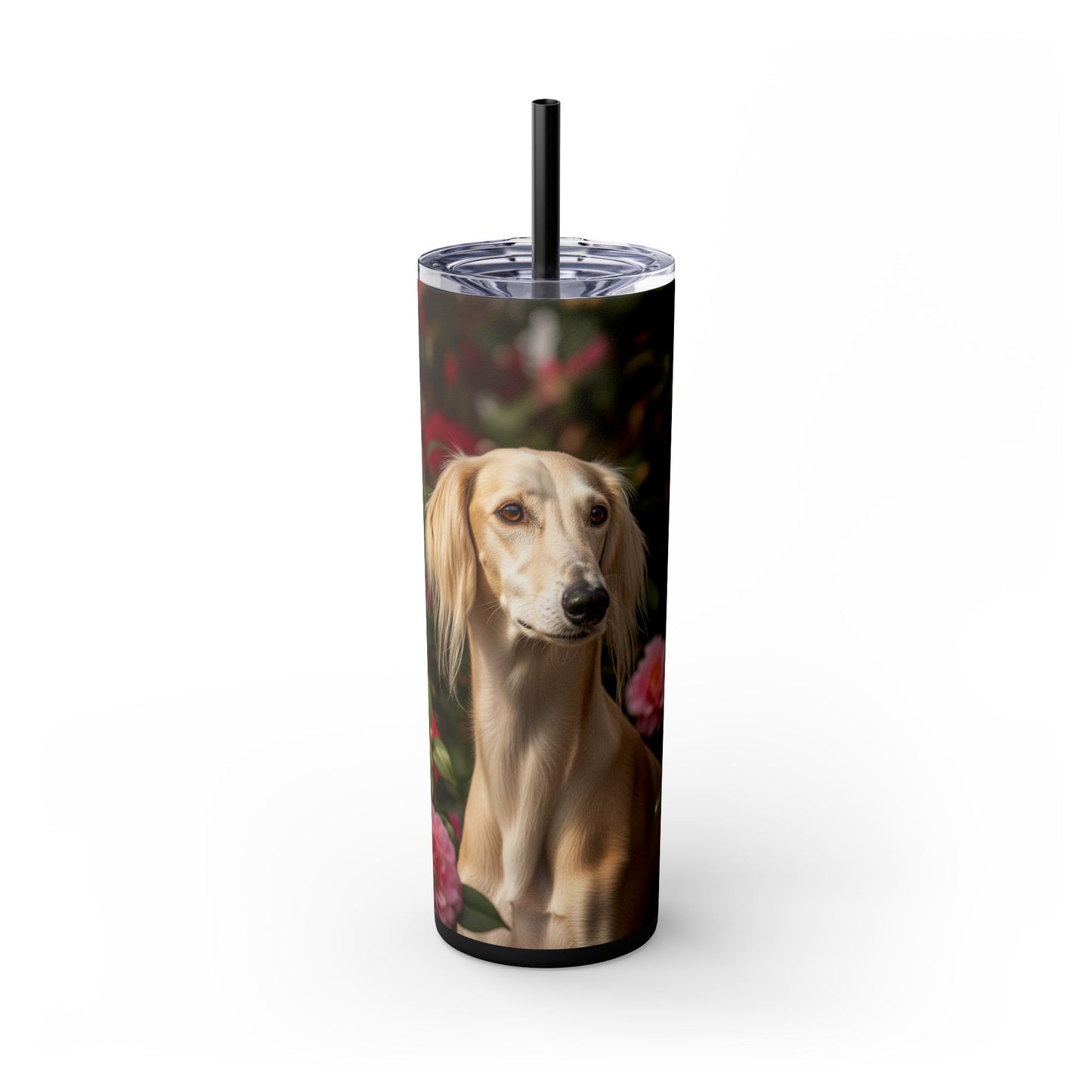 Gobelet Saluki chinois avec paille, 590 ml