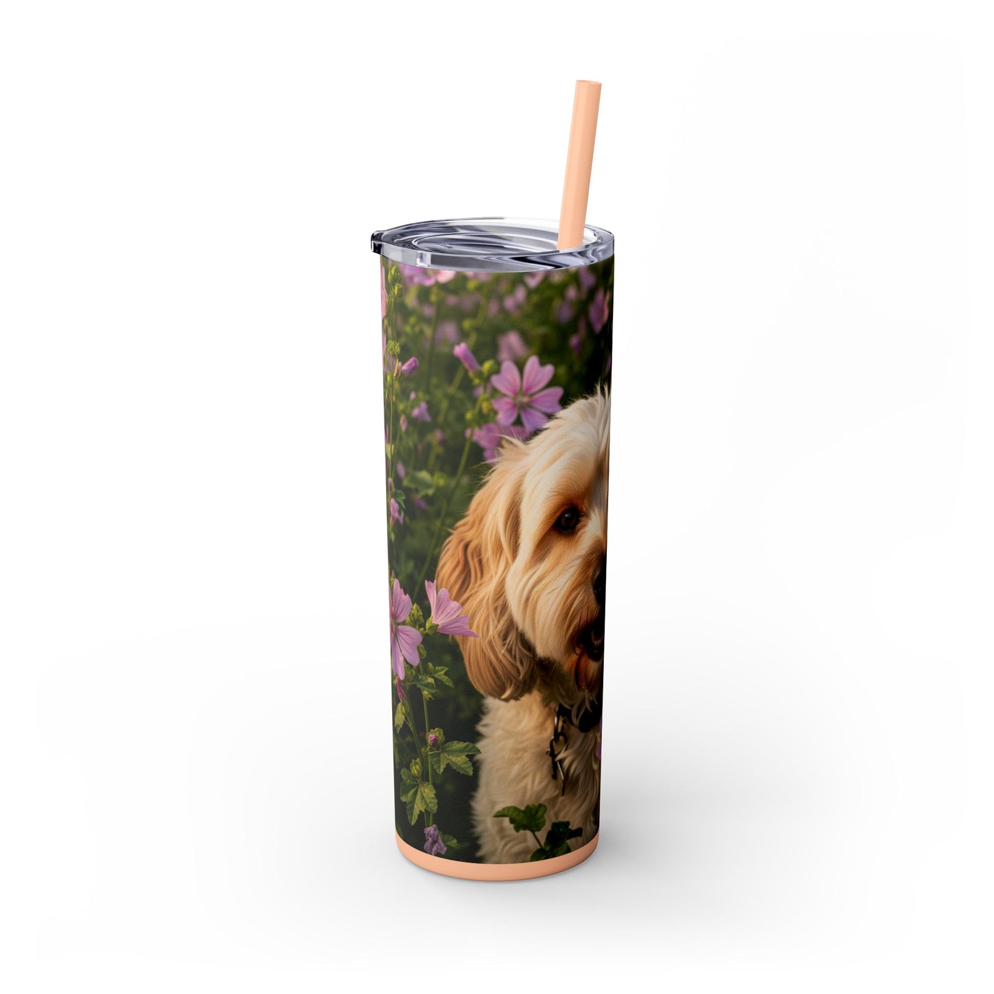 Gobelet Cockapoo avec paille, 590 ml