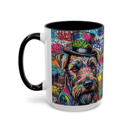 Teddy Roosevelt Terrier Accent Coffee Mug - Perfect Gift for Dog Lovers