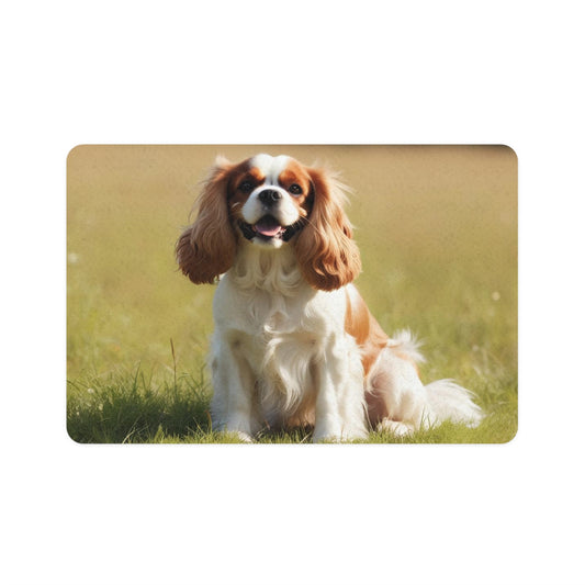 Pet Food Mat (12x18) - Cavalier King Charles Spaniel