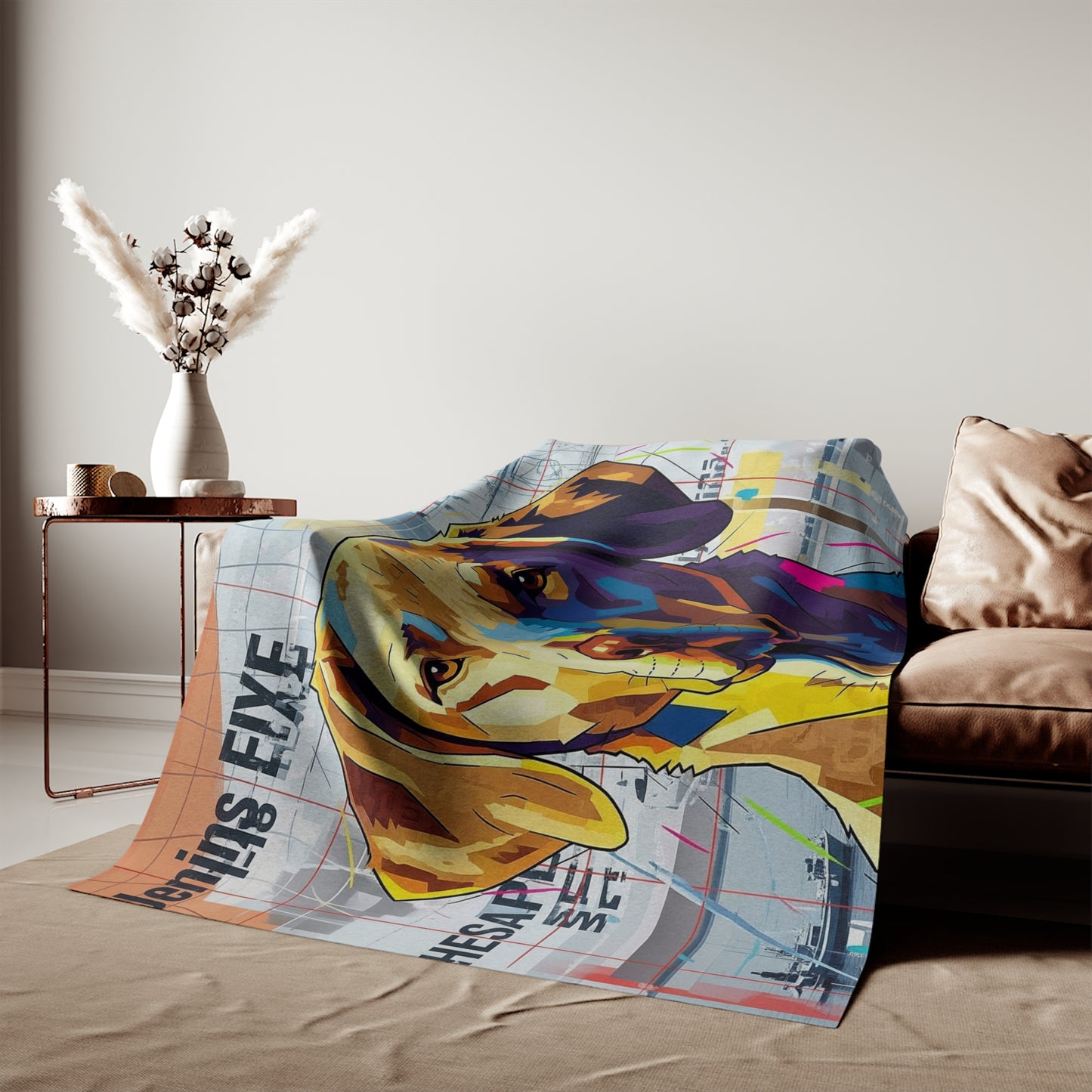 Chesapeake Bay Retriever Sweatshirt Blanket
