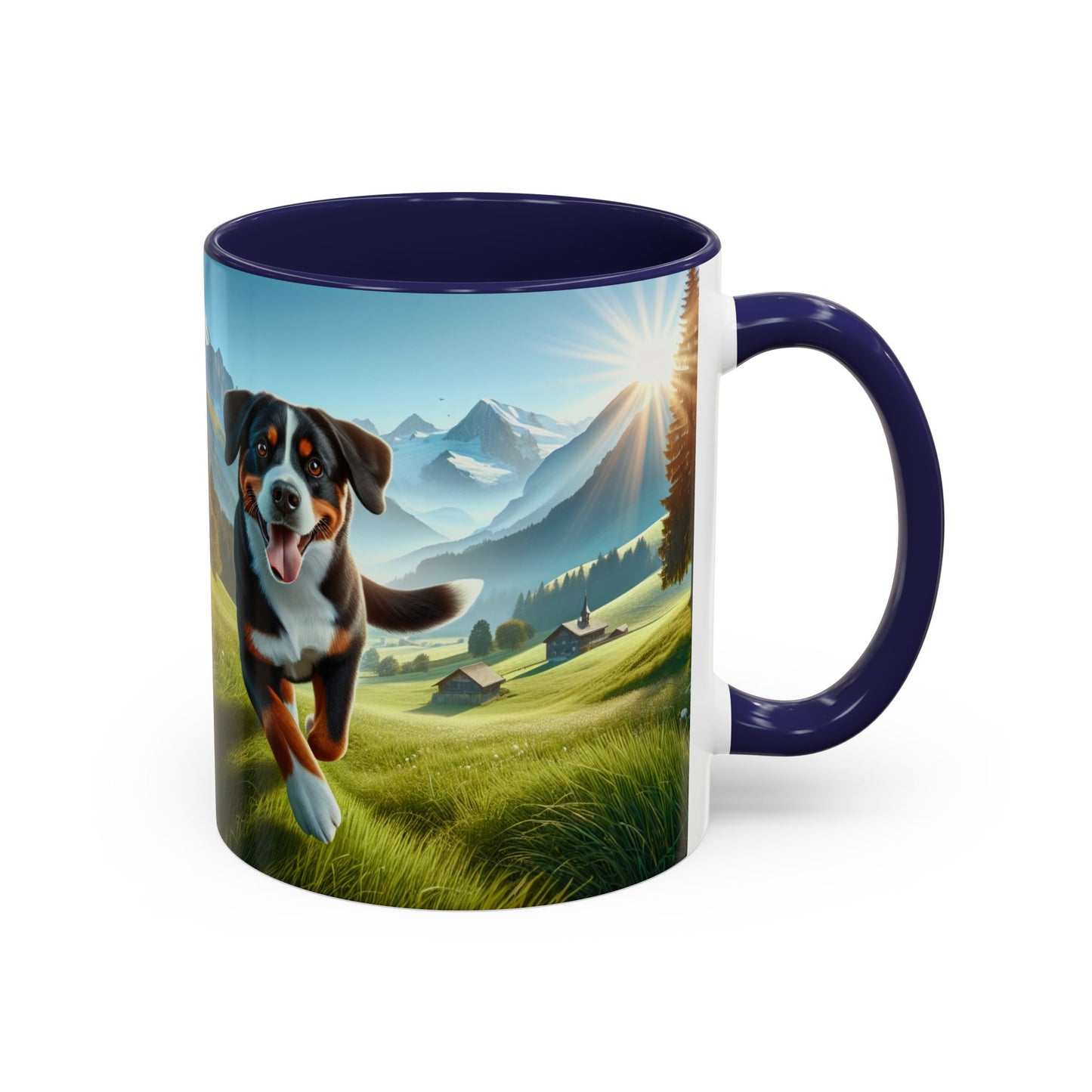 Entlebucher Mountain Dog Accent Coffee Mug - Perfect Gift for Dog Lovers