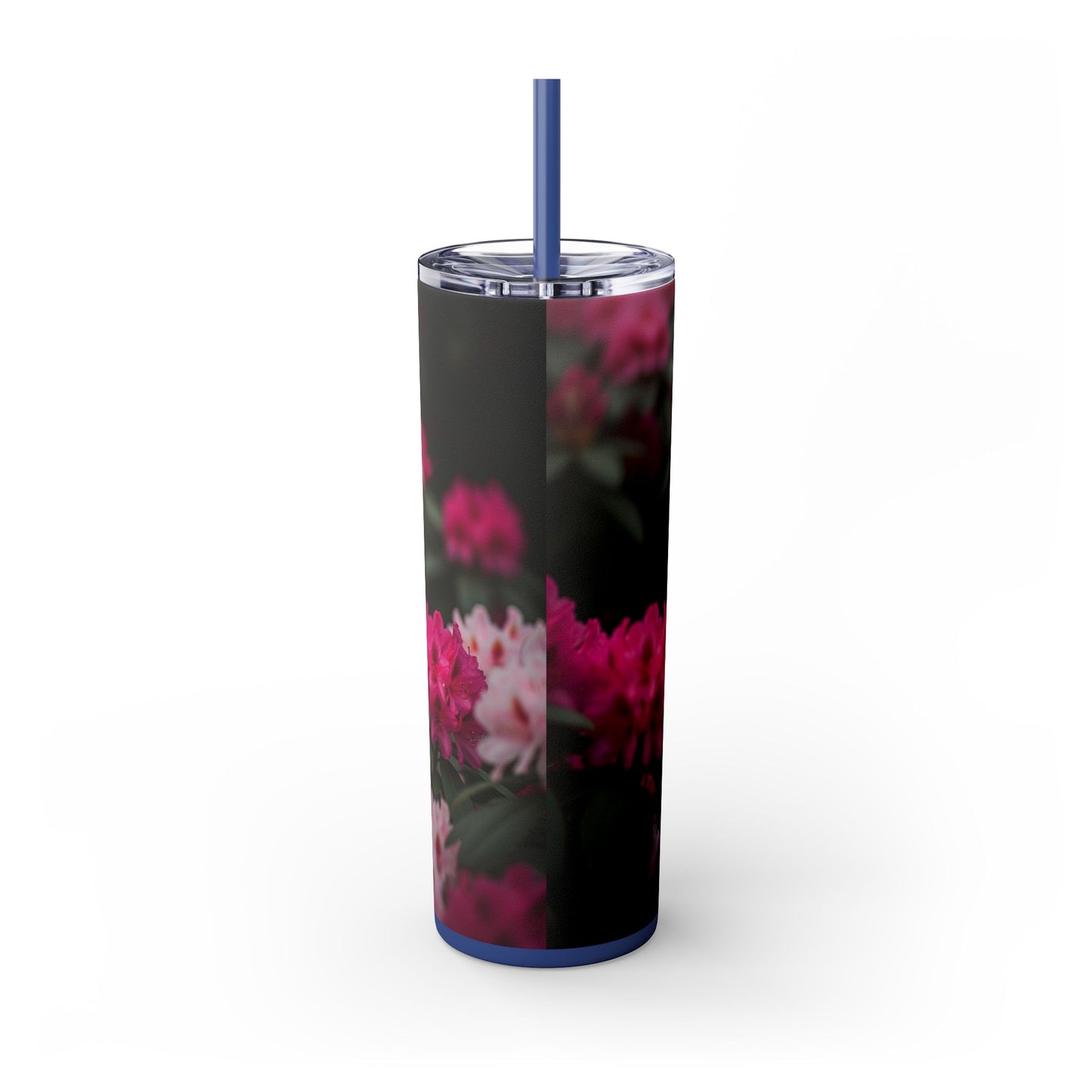Skinny Tumbler with Straw – 20 oz Stainless Steel Cup
