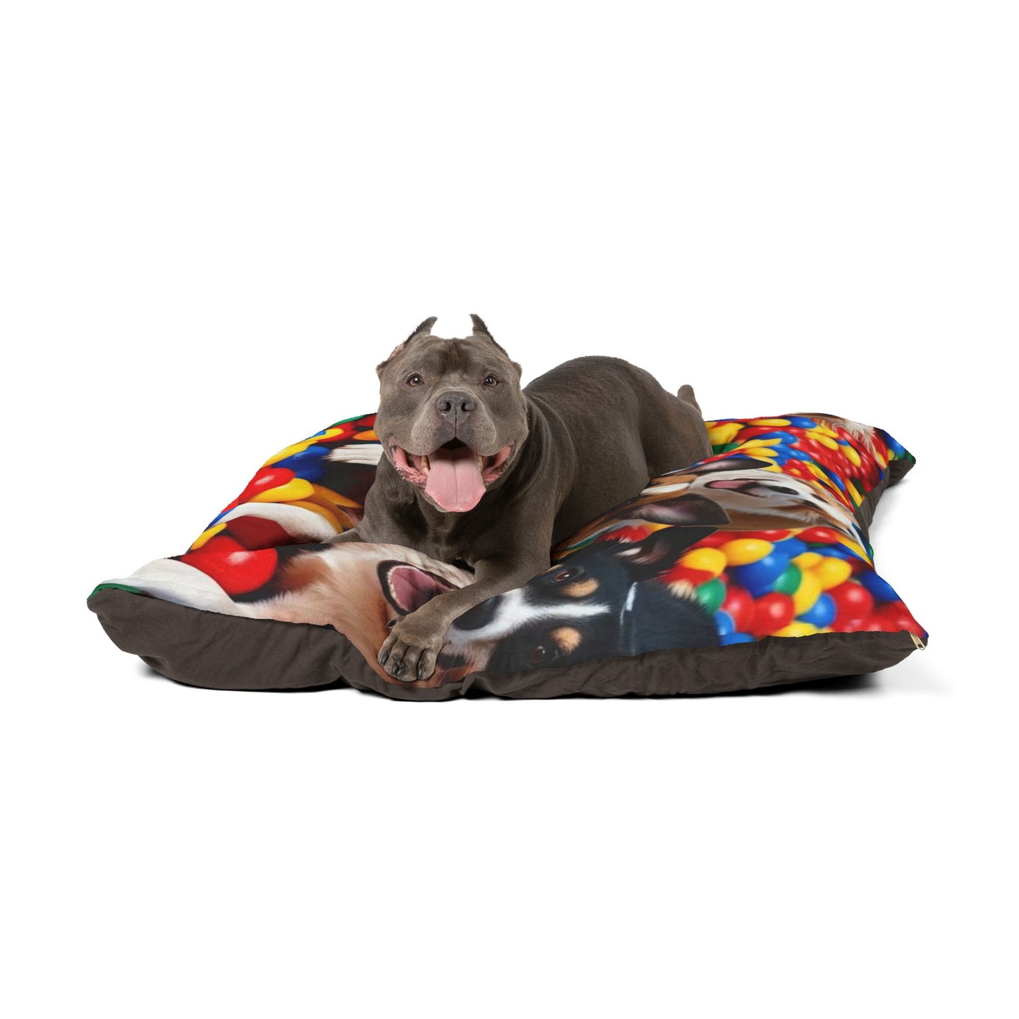 Playing Dogs Pet Bed