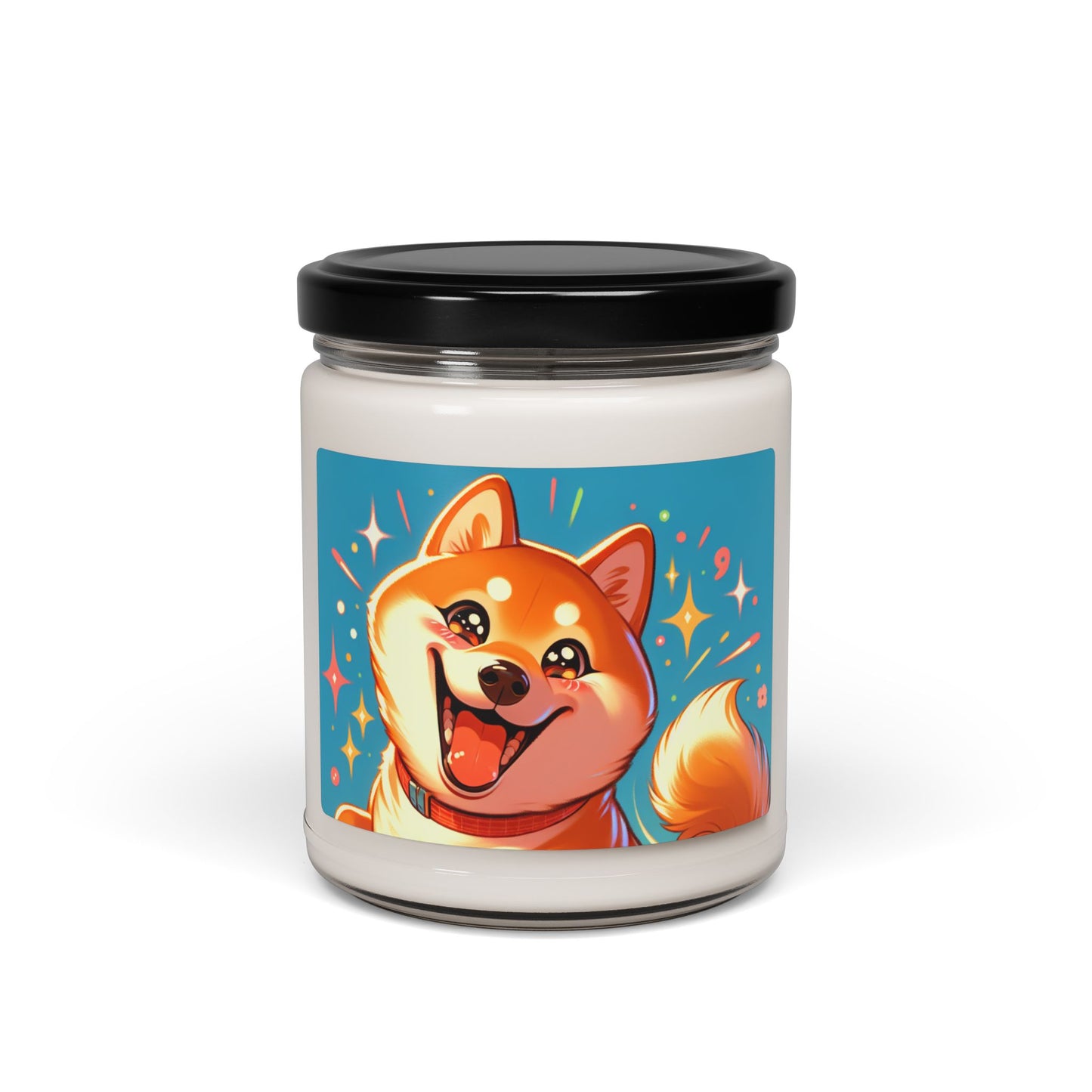 Shiba Inu- Scented Soy Candle, 9oz