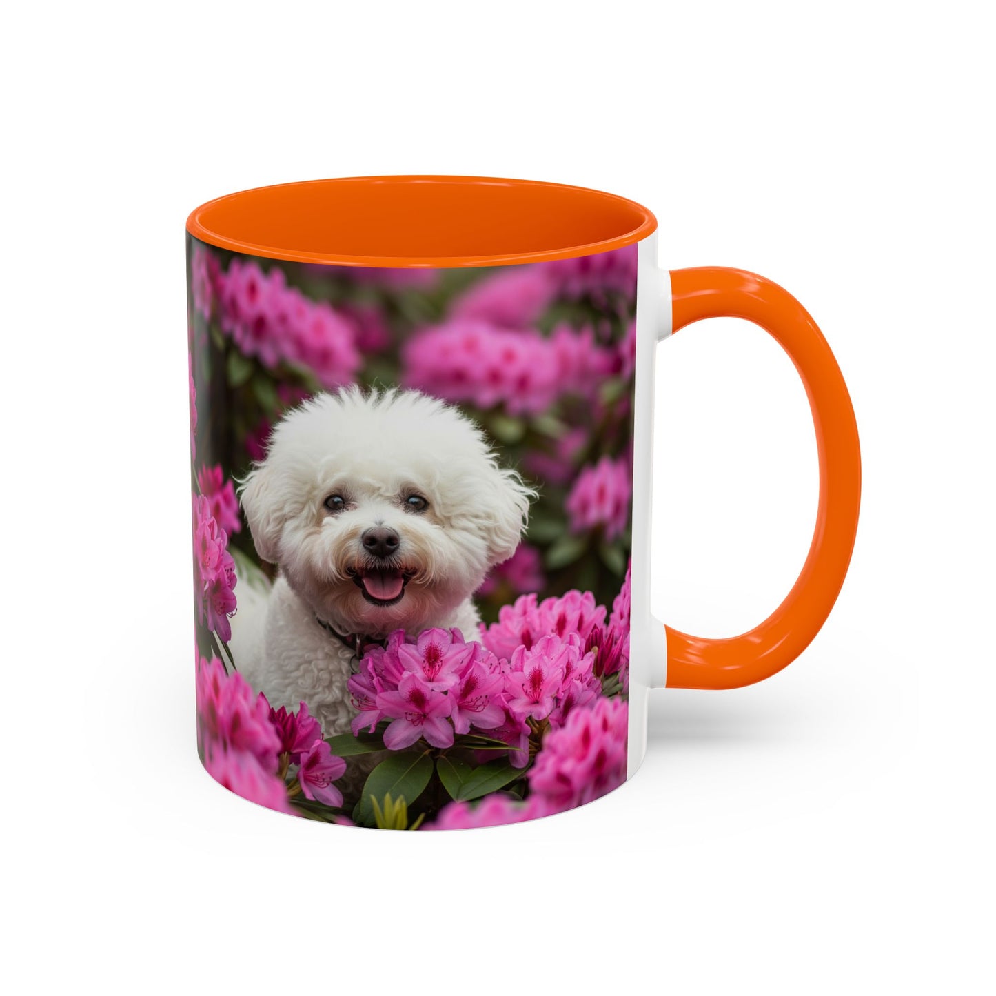 ! Bichon Frise Accent Mug – Ceramic Coffee Cup