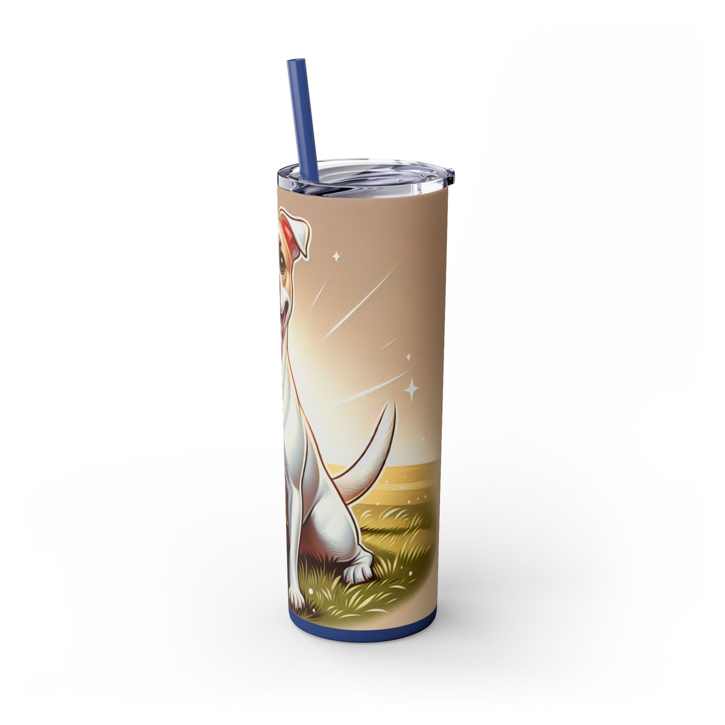 Gull Terrier Tumbler with Straw, 20oz