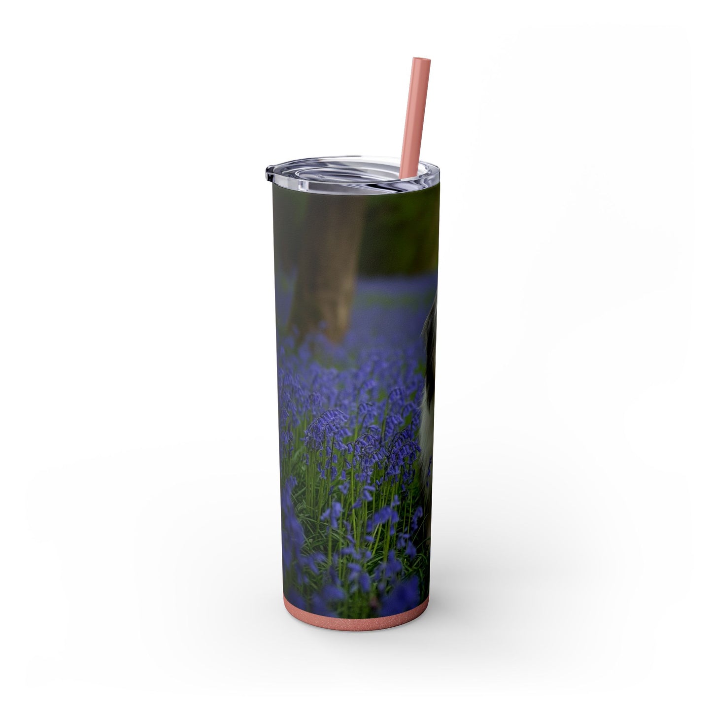 Bearded Collie Tumbler with Straw, 20oz