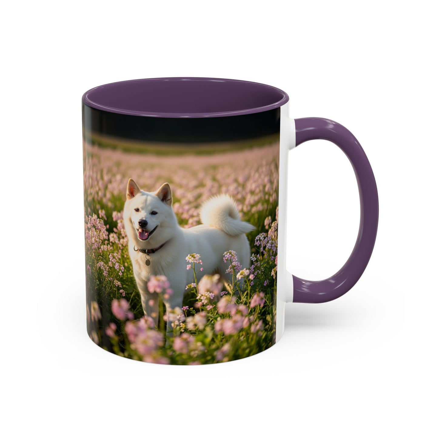 Mug Kishu Ken Accent Coffee - Cadeau idéal pour les amoureux des chiens